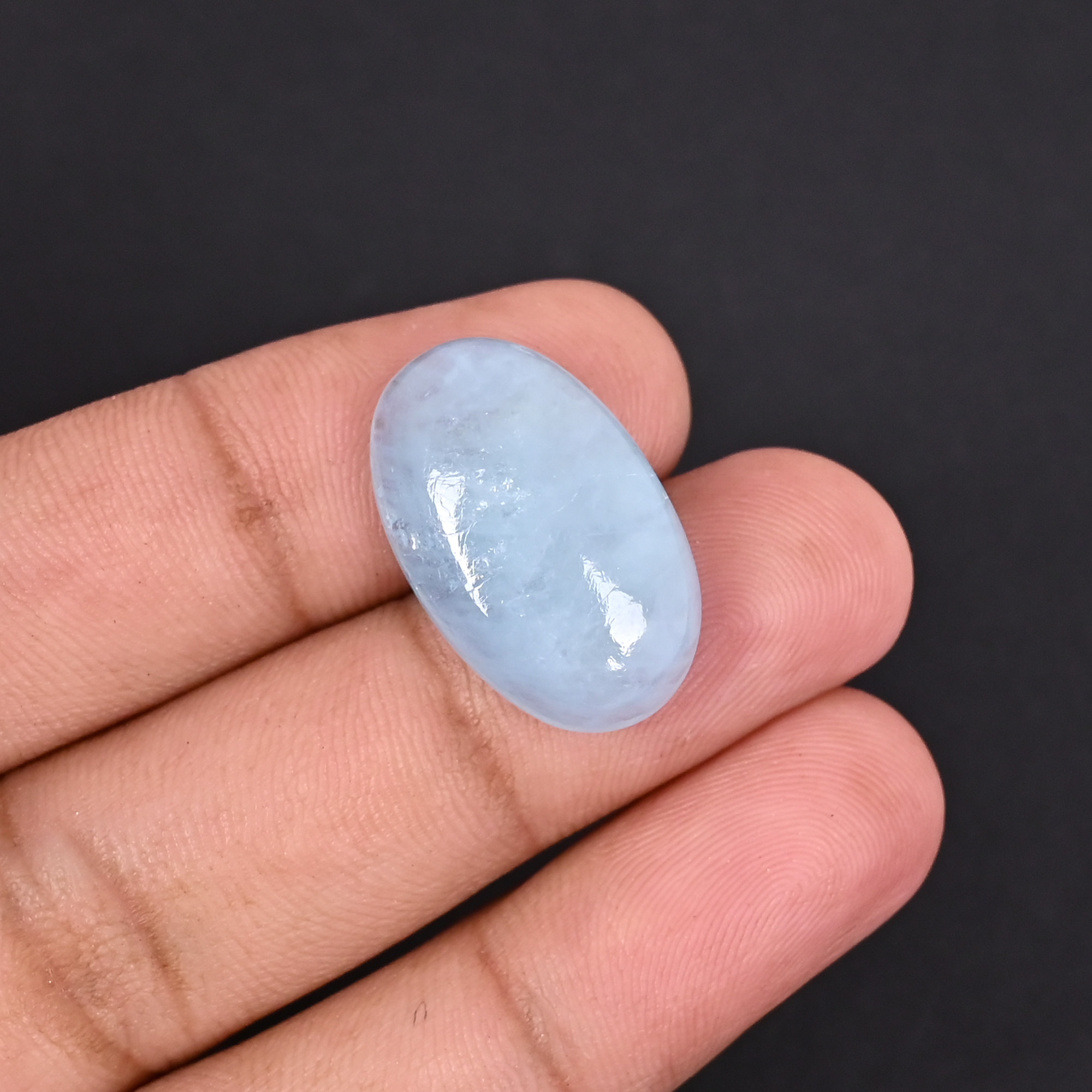 Natural Aquamarine 188 Carat 23x14mm Oval Shape Loose Gemstone