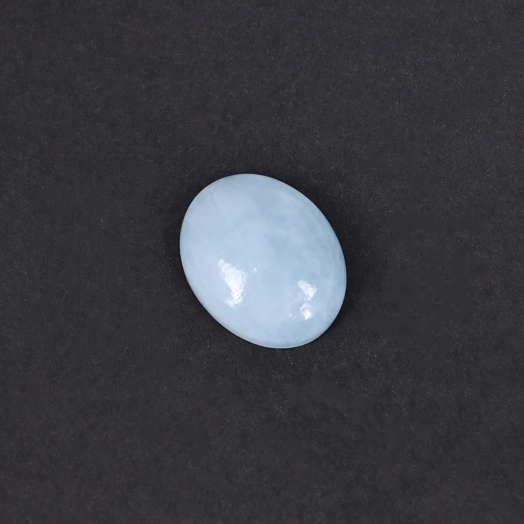 Natural Aquamarine 125 Carat 17x14mm Oval Cabochon Shape Loose Gemstone
