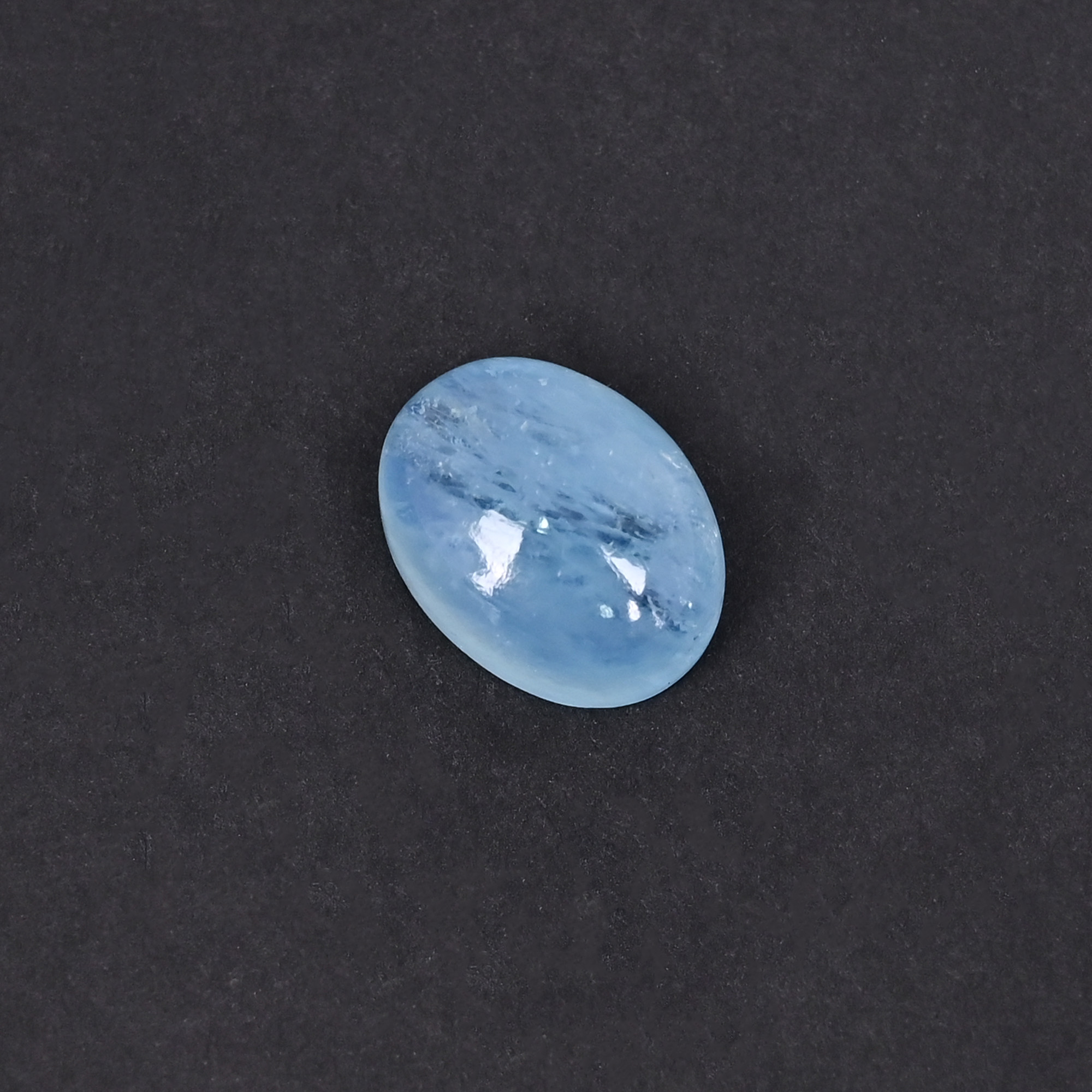 Natural Aquamarine 122 Carat 16x12mm Oval Cabochon  Shape Loose Gemstone