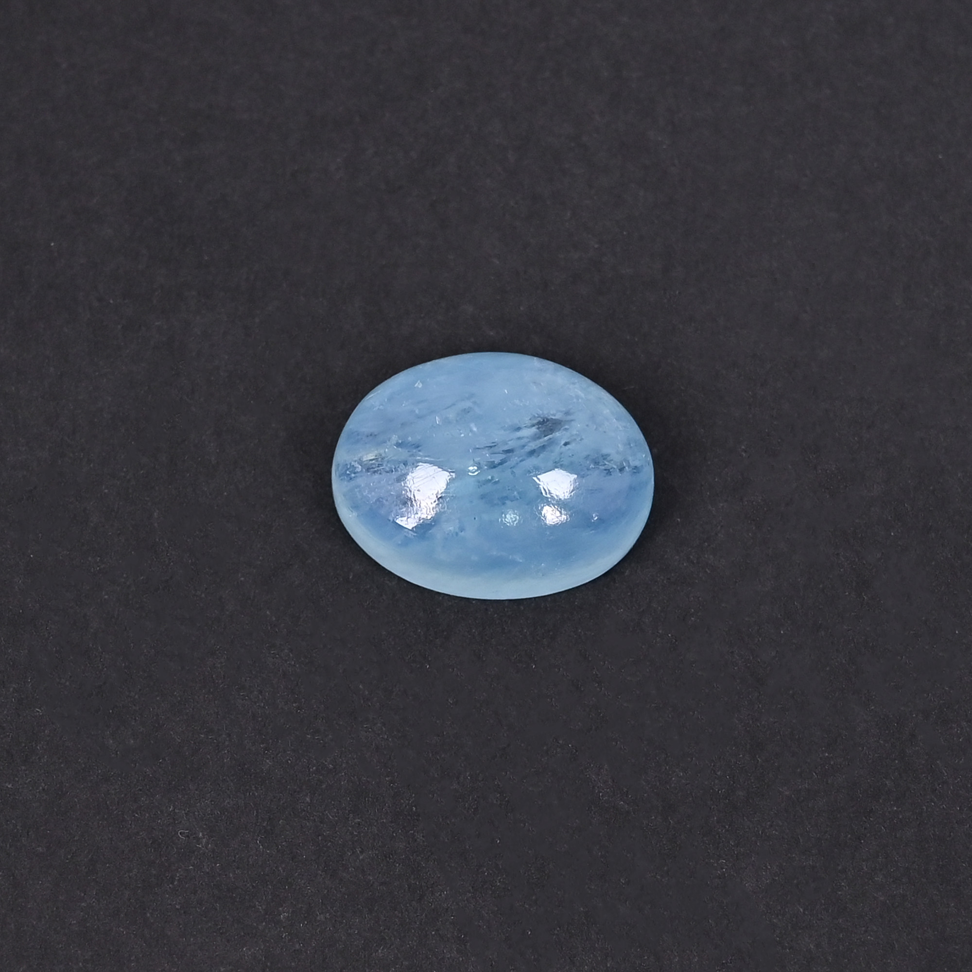 Natural Aquamarine 122 Carat 16x12mm Oval Cabochon  Shape Loose Gemstone