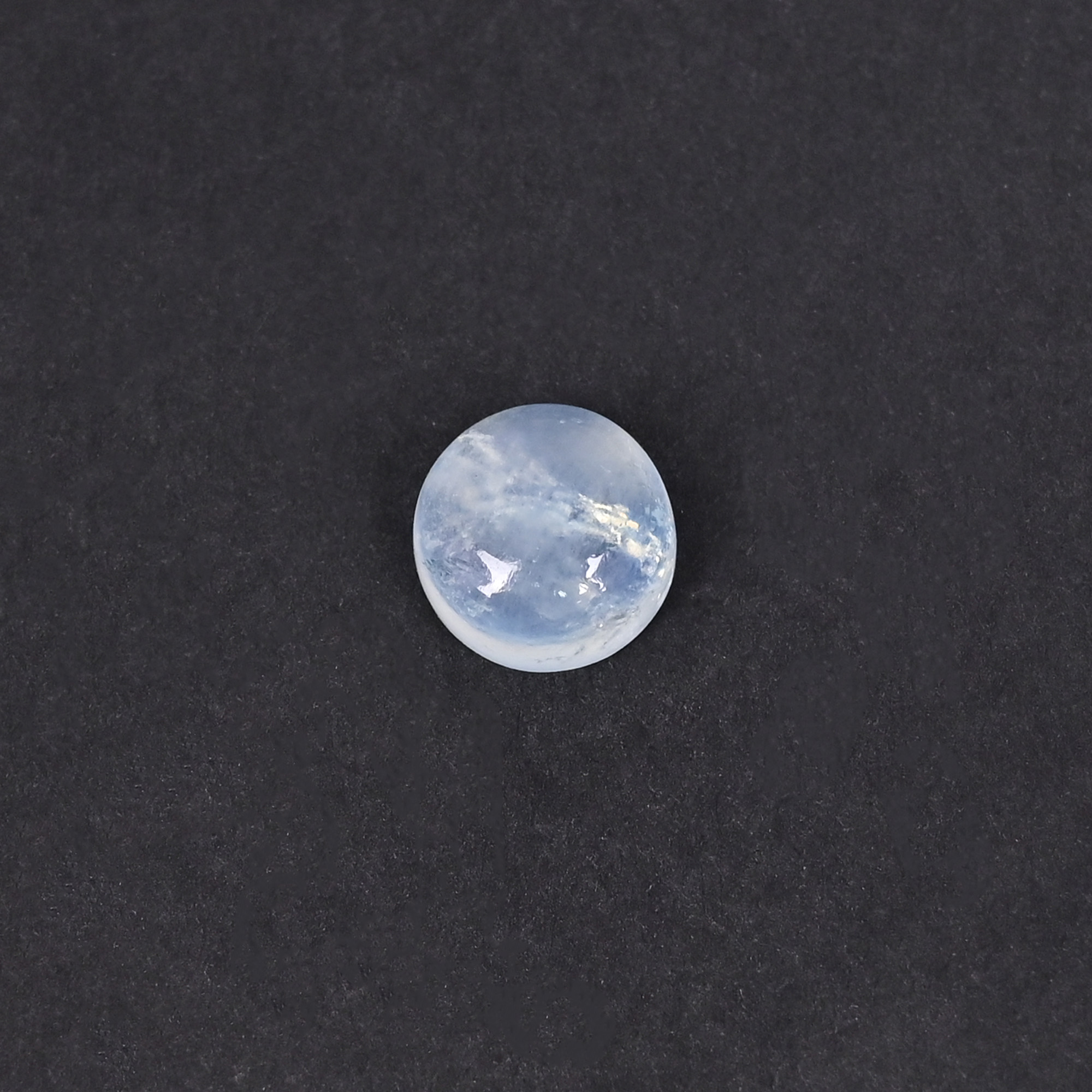 Natural Aquamarine 39 Carat 10mm Round Cabochon Shape Loose Gemstone