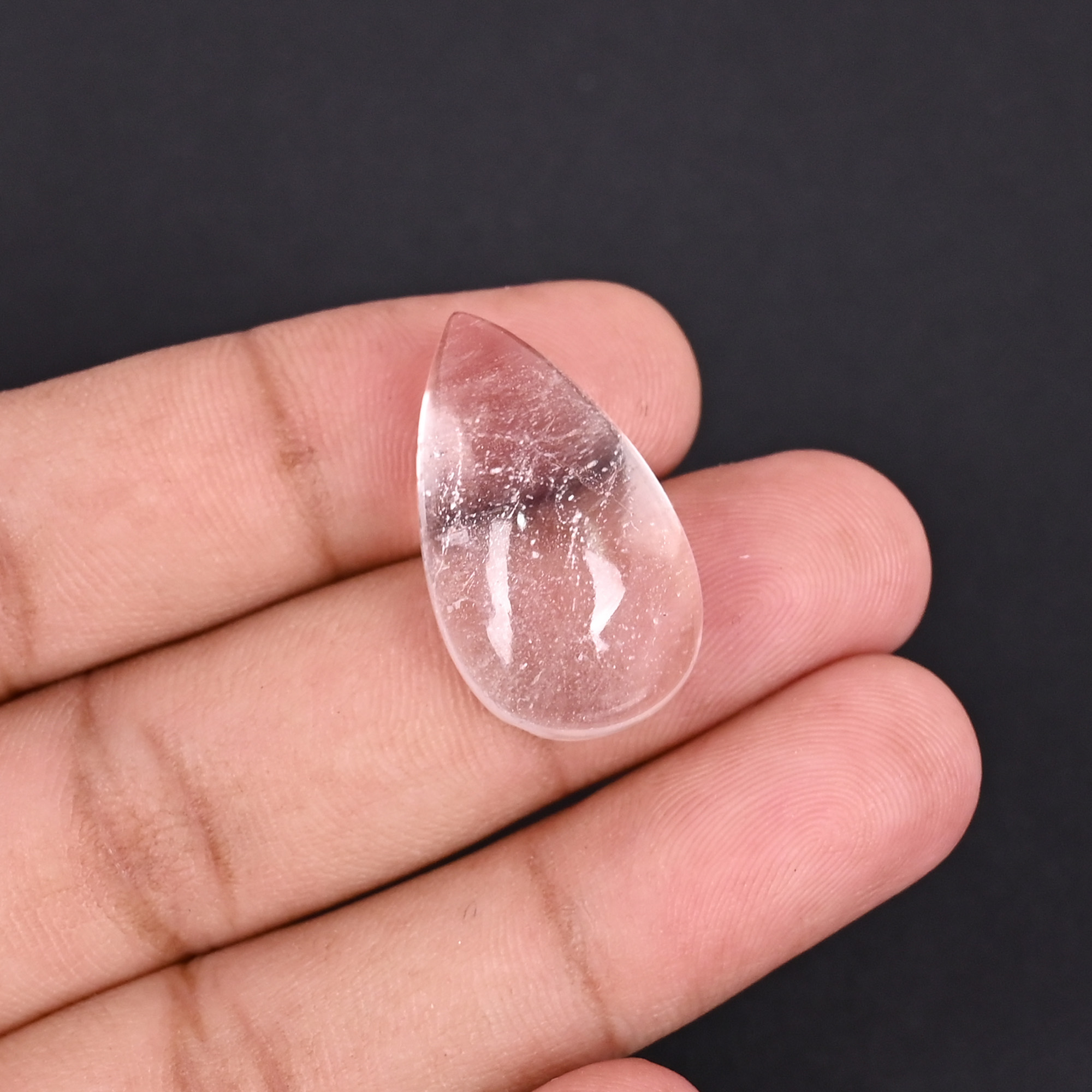 Natural Morganite 30 Carat 27x15mm Pear Shape Loose Gemstone