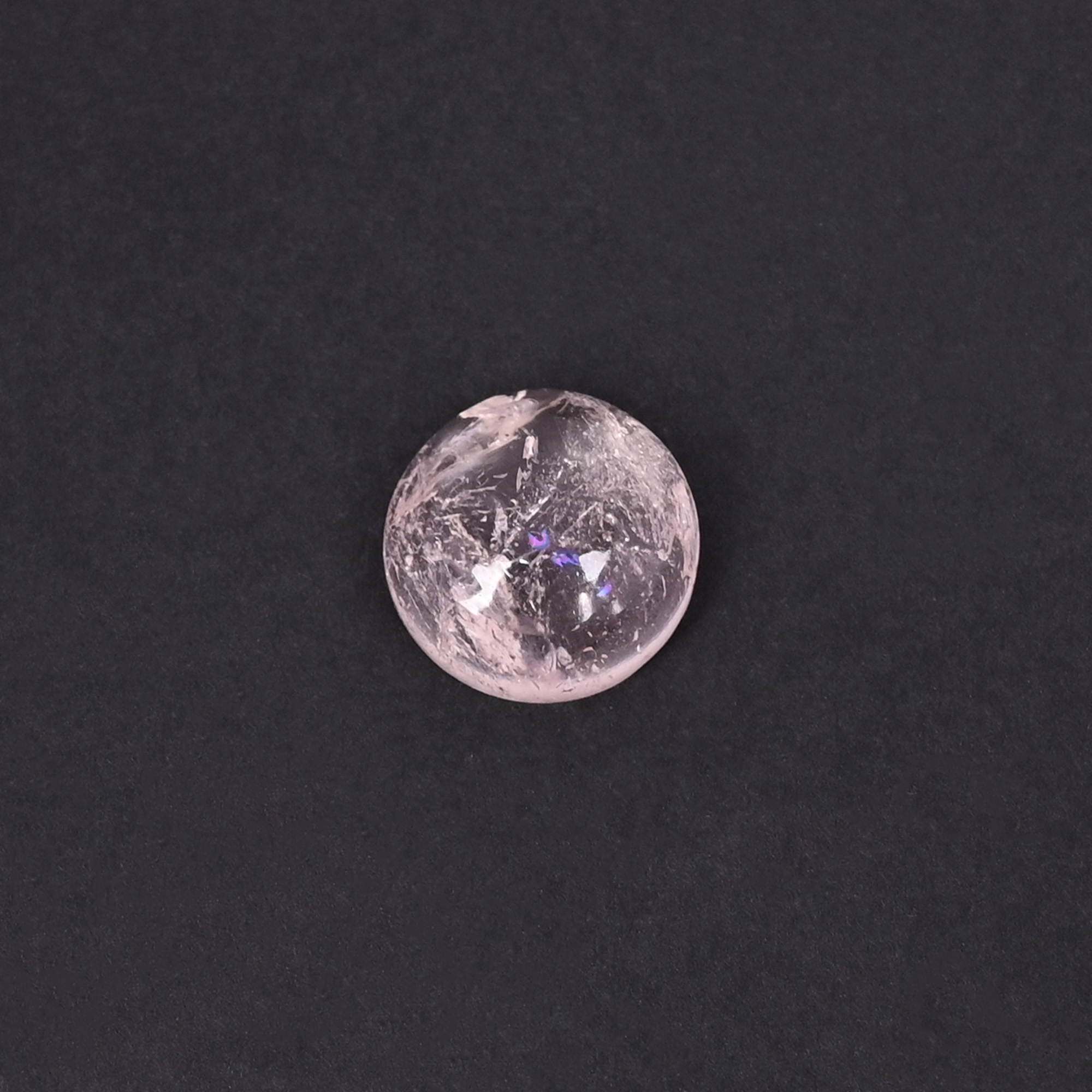 Natural Morganite 143 Carat 16mm Round Shape Loose Gemstone