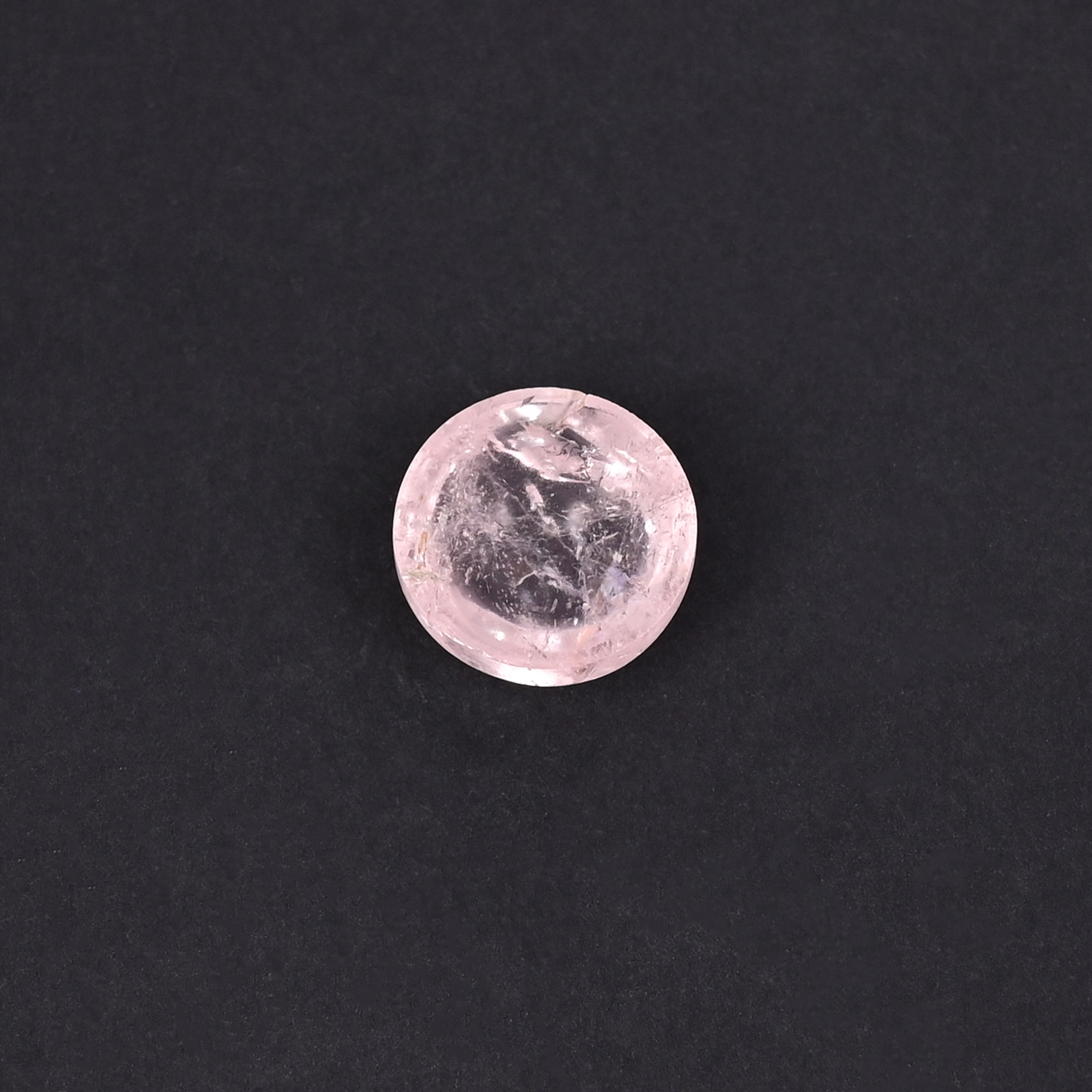 Natural Morganite 143 Carat 16mm Round Shape Loose Gemstone
