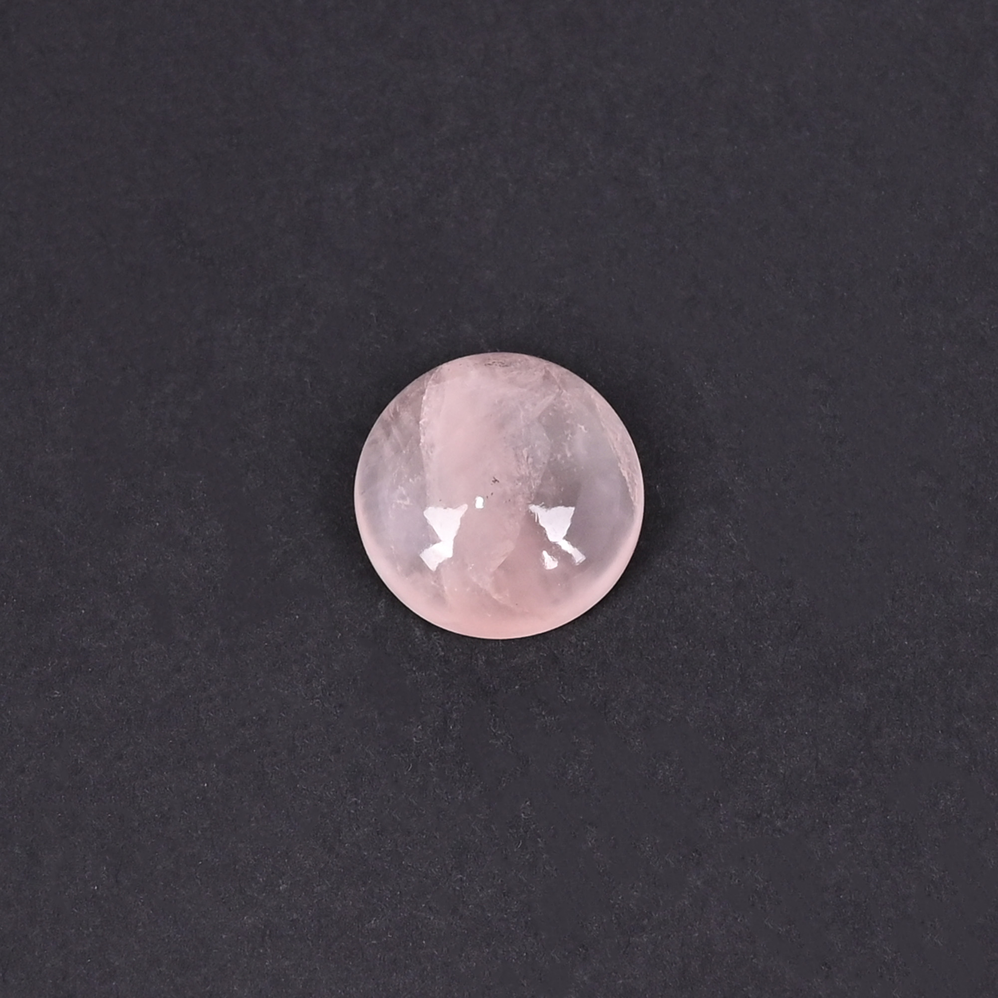 Natural Morganite 140  Carat 16mm Round Shape Loose Gemstone