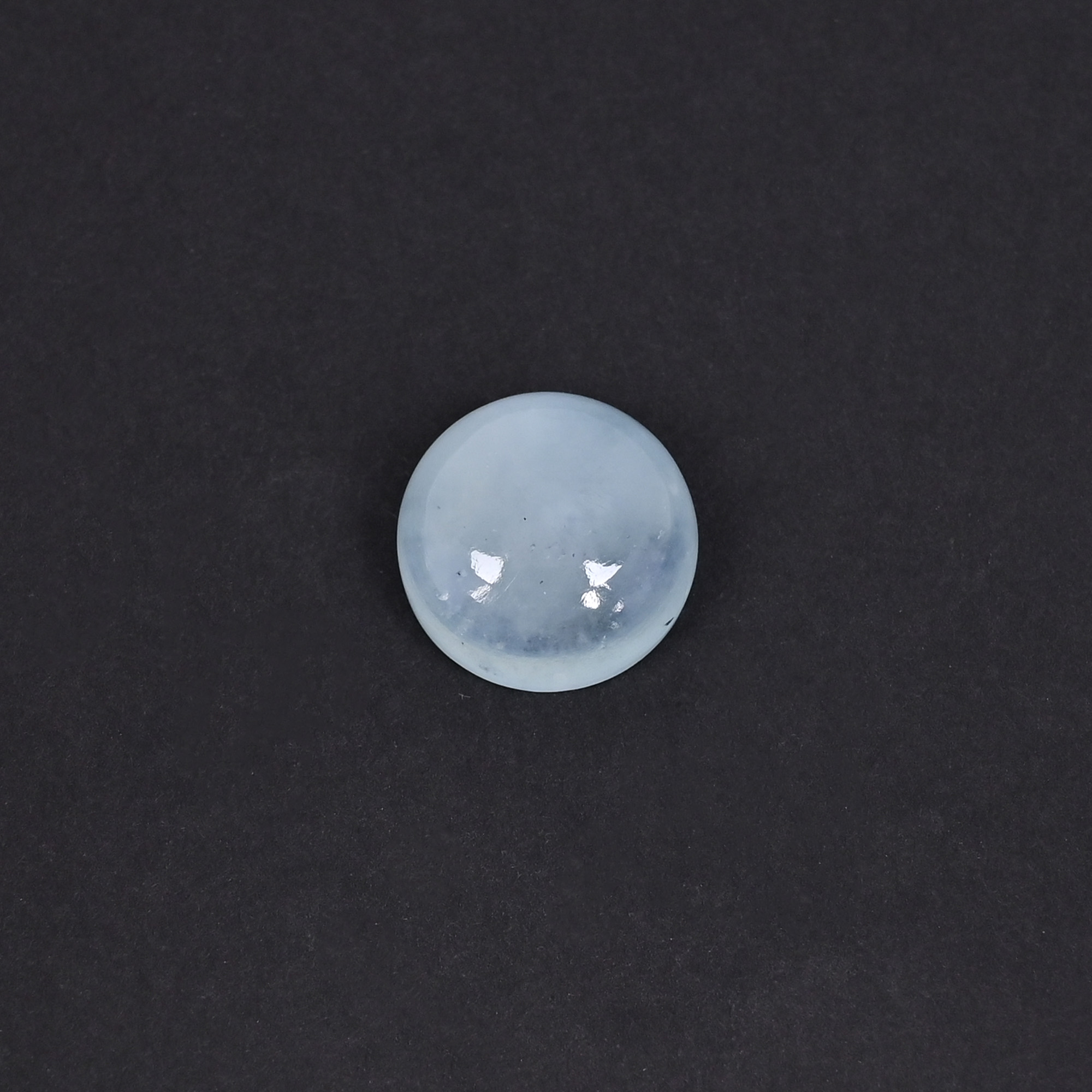Natural Aquamarine 215 Carat 17mm Round Shape Loose Gemstone