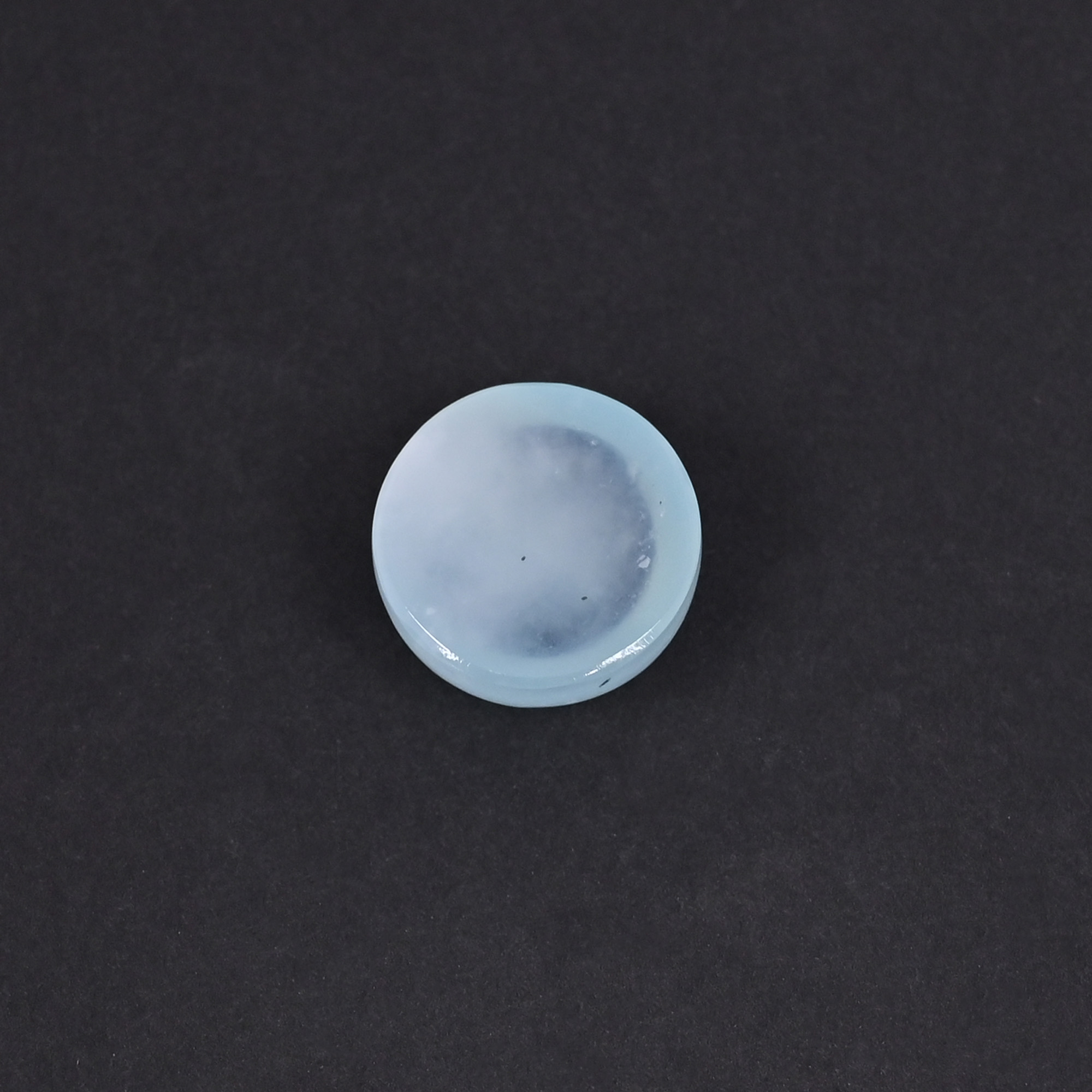 Natural Aquamarine 215 Carat 17mm Round Shape Loose Gemstone