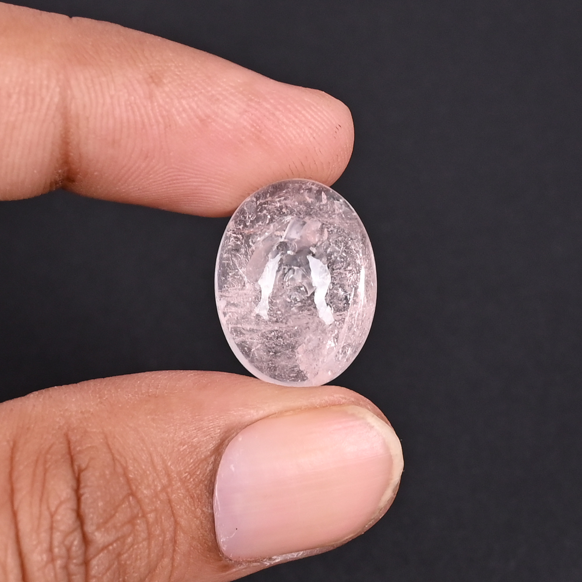 Natural Morganite 163 Carat 18x14mm Oval Shape Loose Gemstone