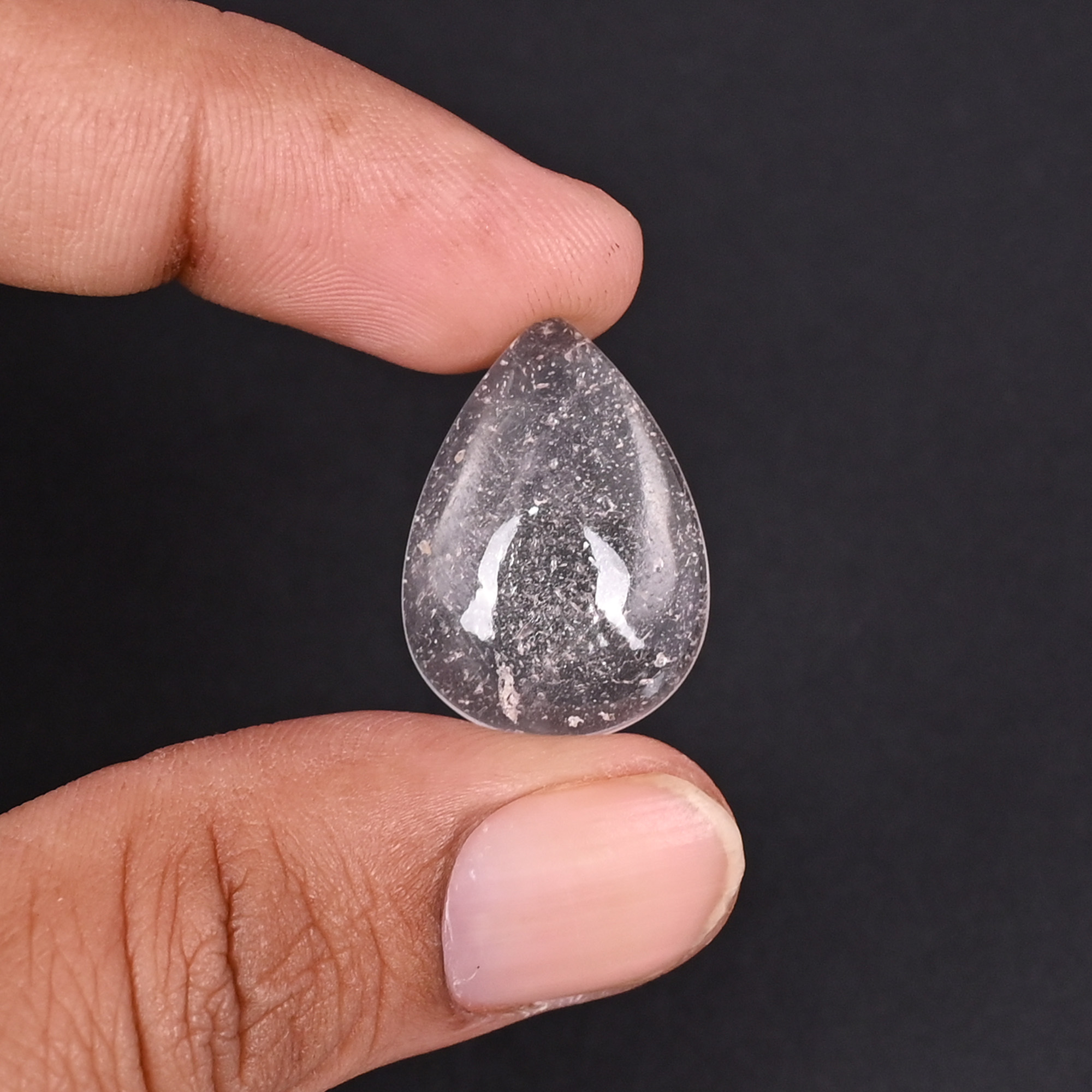 Natural Morganite 19 Carat 23x17mm  Pear Shape Loose Gemstone