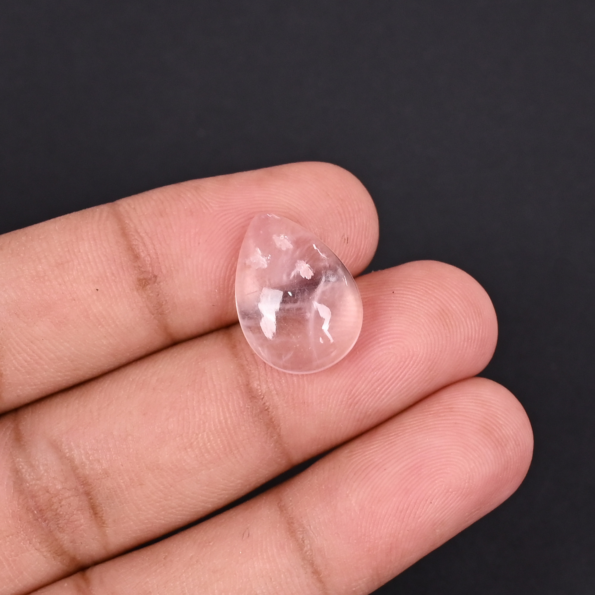 Natural Morganite 87  Carat 17x13mm Pear Shape Loose Gemstone