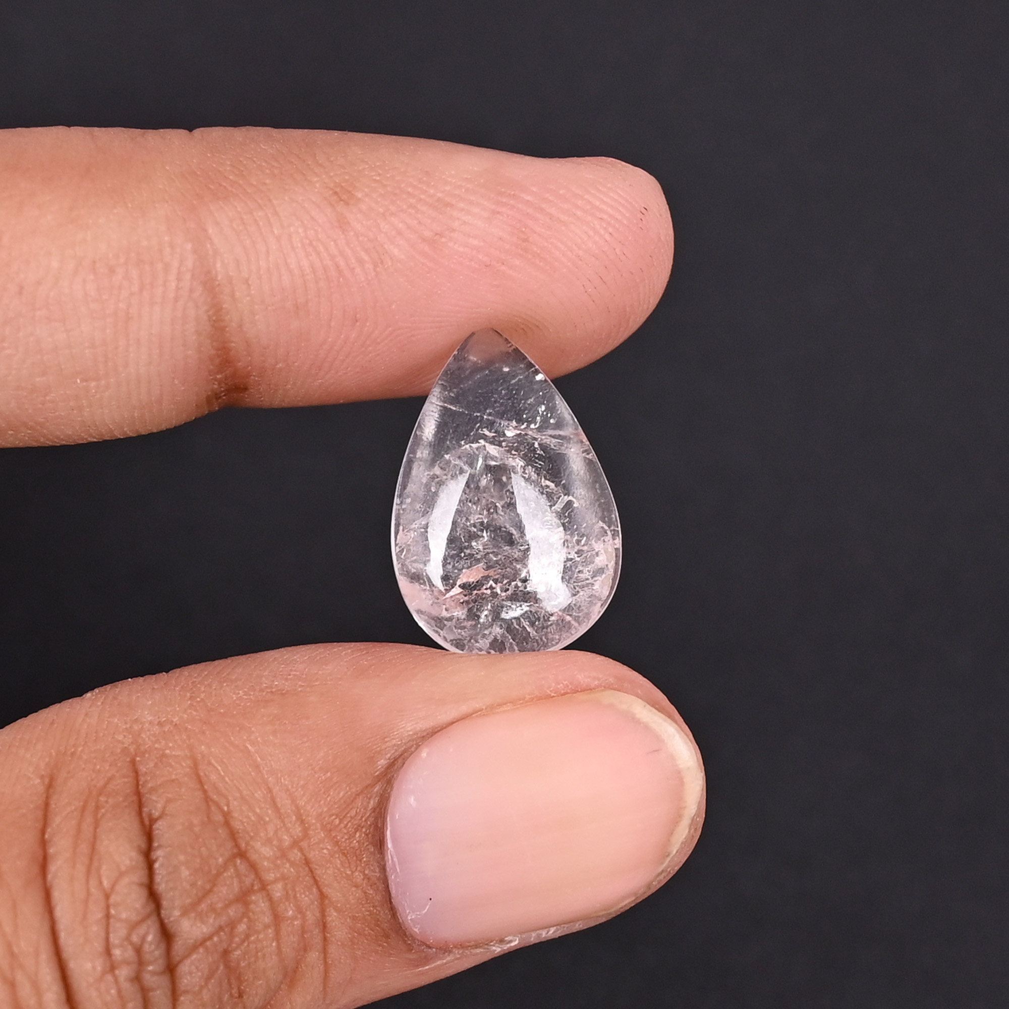 Natural Morganite 87 Carat 18x12mm Pear Shape Loose Gemstone