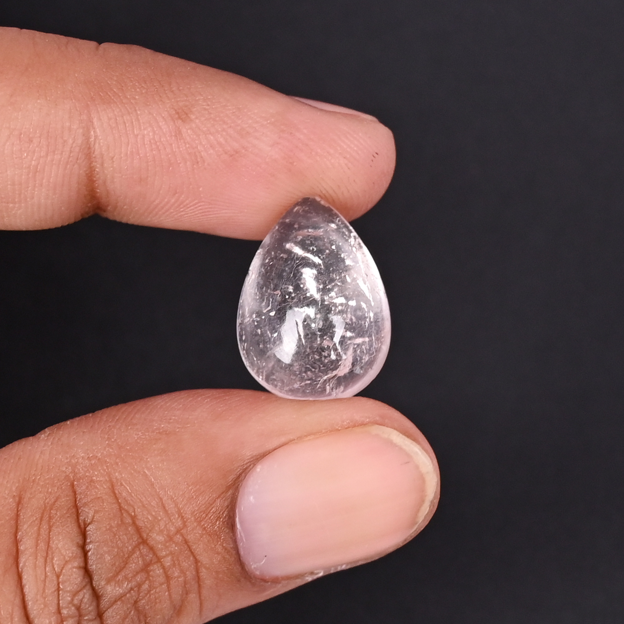 Natural Morganite 125 Carat 17x13mm Pear Shape Loose Gemstone