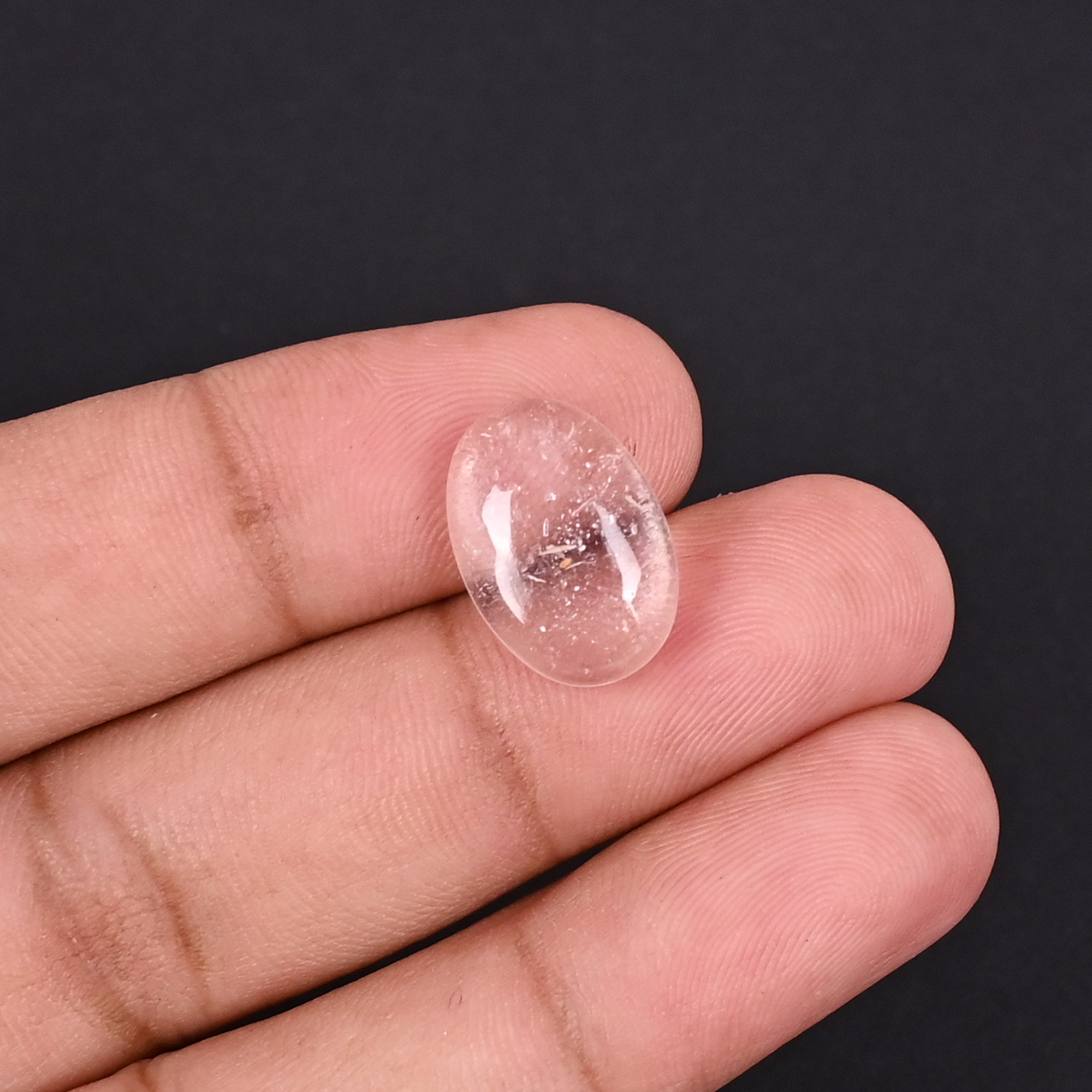 Natural Morganite 81  Carat 16x11mm Oval Shape Loose Gemstone