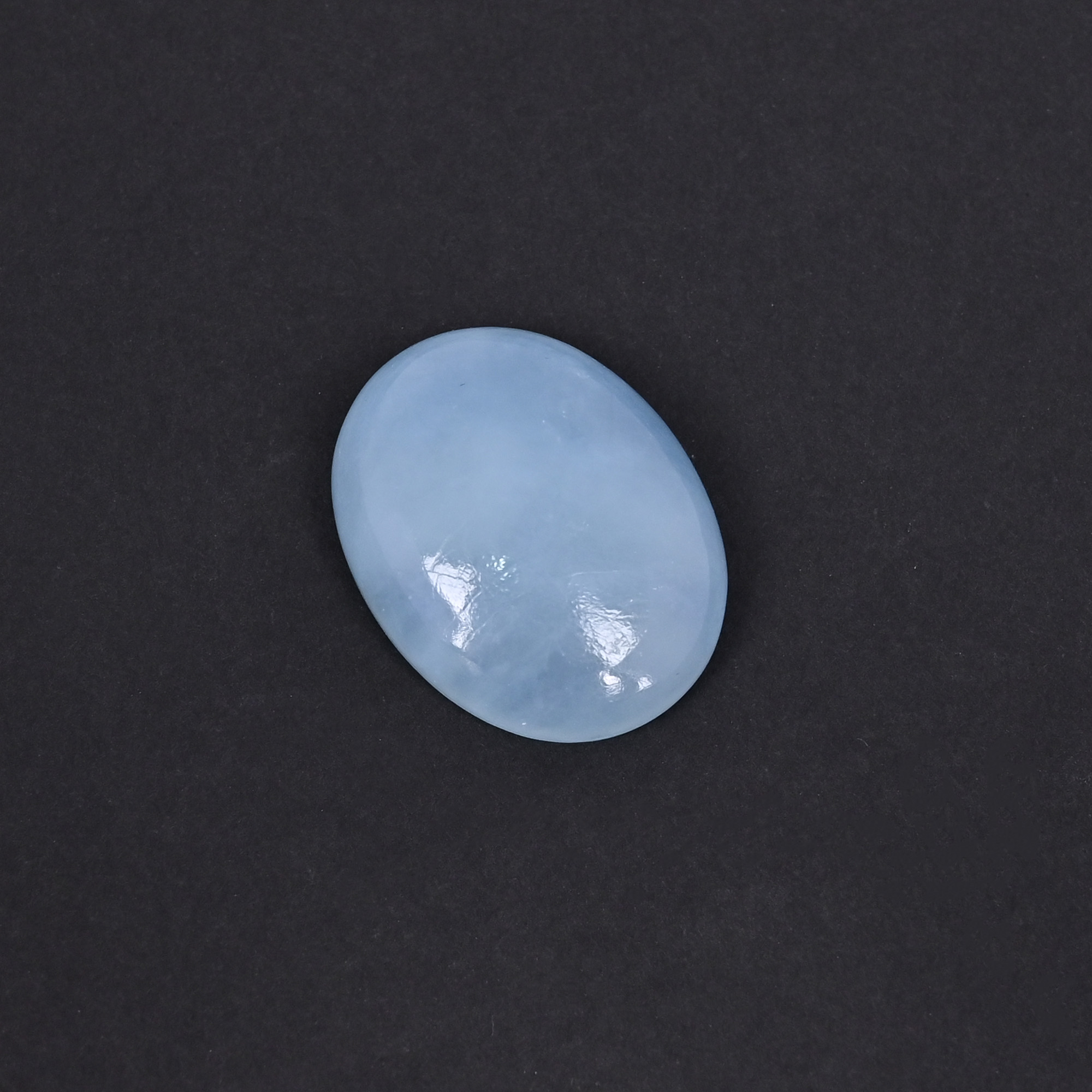 Natural Aquamarine 447  Carat 29x22mm Oval Shape Loose Gemstone