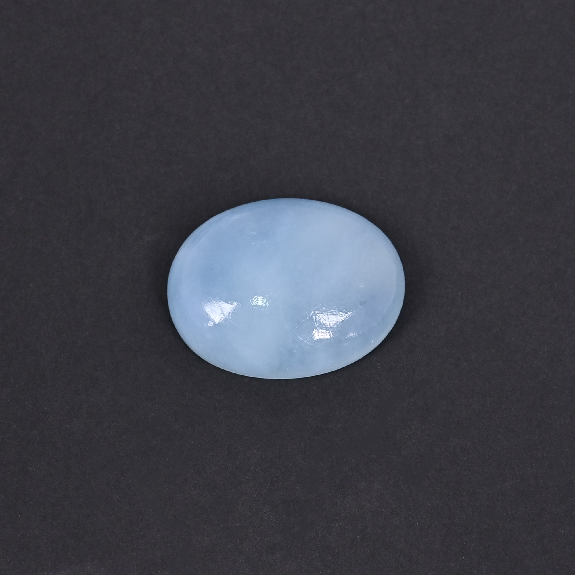 Natural Aquamarine 447  Carat 29x22mm Oval Shape Loose Gemstone