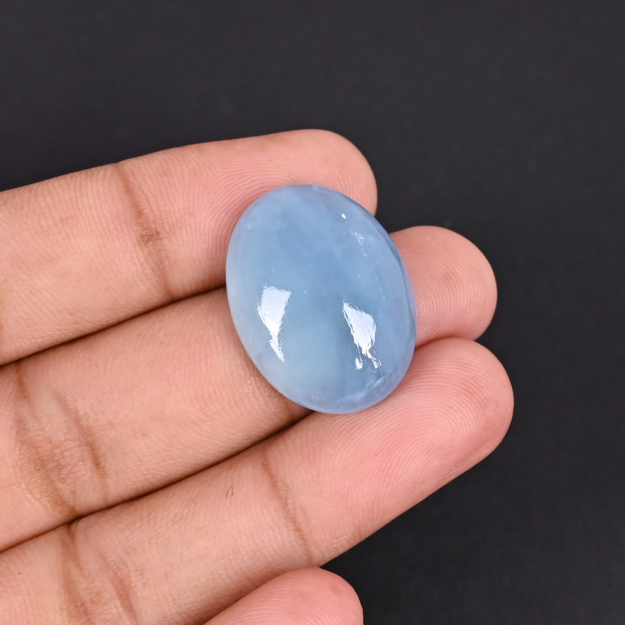 Natural Aquamarine 289 Carat 25x19mm Oval Shape Loose Gemstone