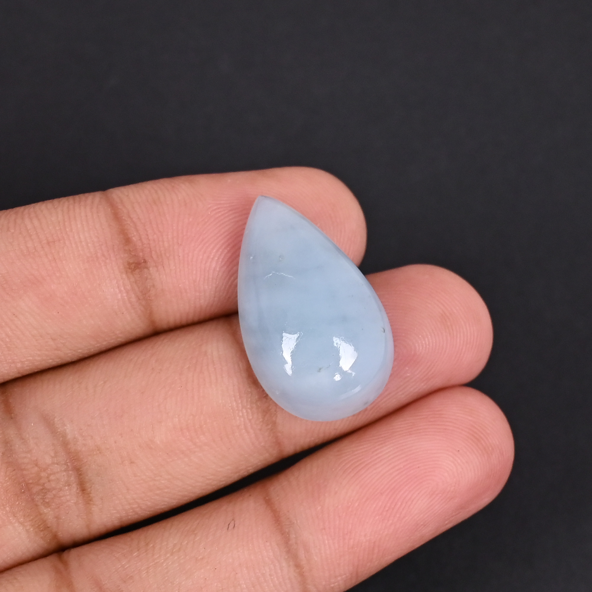 Natural Aquamarine 200 Carat 25x15mm Pear Shape Loose Gemstone