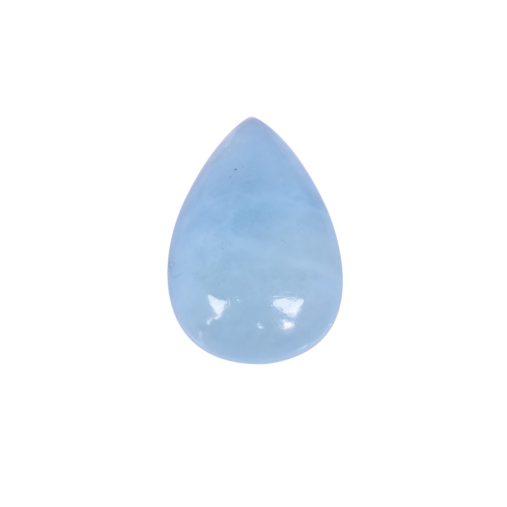 Image of Natural Aquamarine 35.5 Carat 30x20mm Pear Shape Loose Gemstone