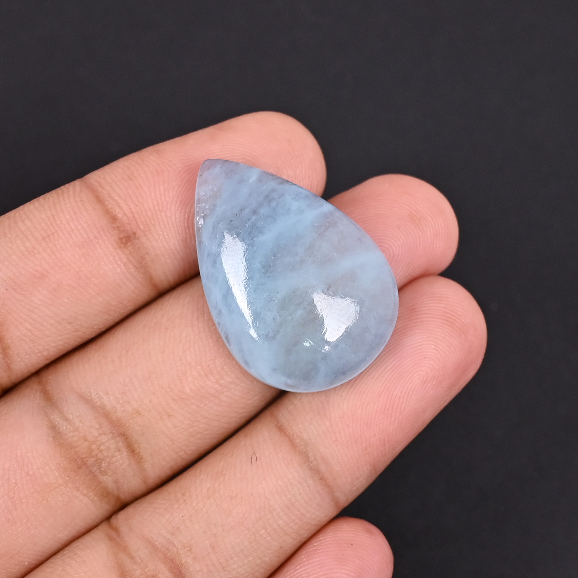 Natural Aquamarine 355 Carat 30x20mm Pear Shape Loose Gemstone