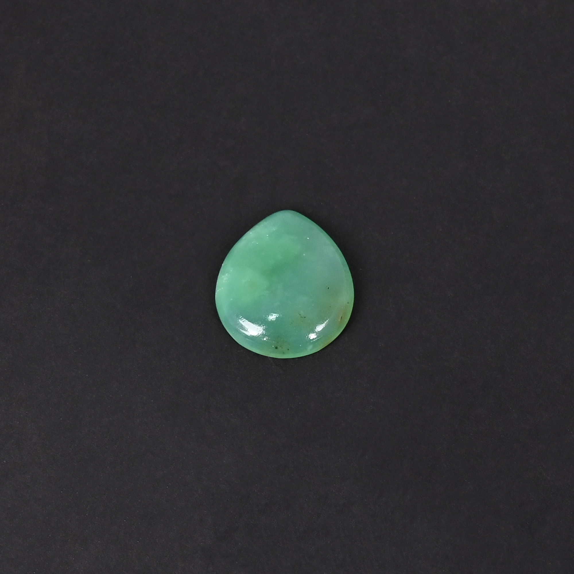 Chrysoprase 620 Carat 15x13mm Heart Shape Loose Gemstone