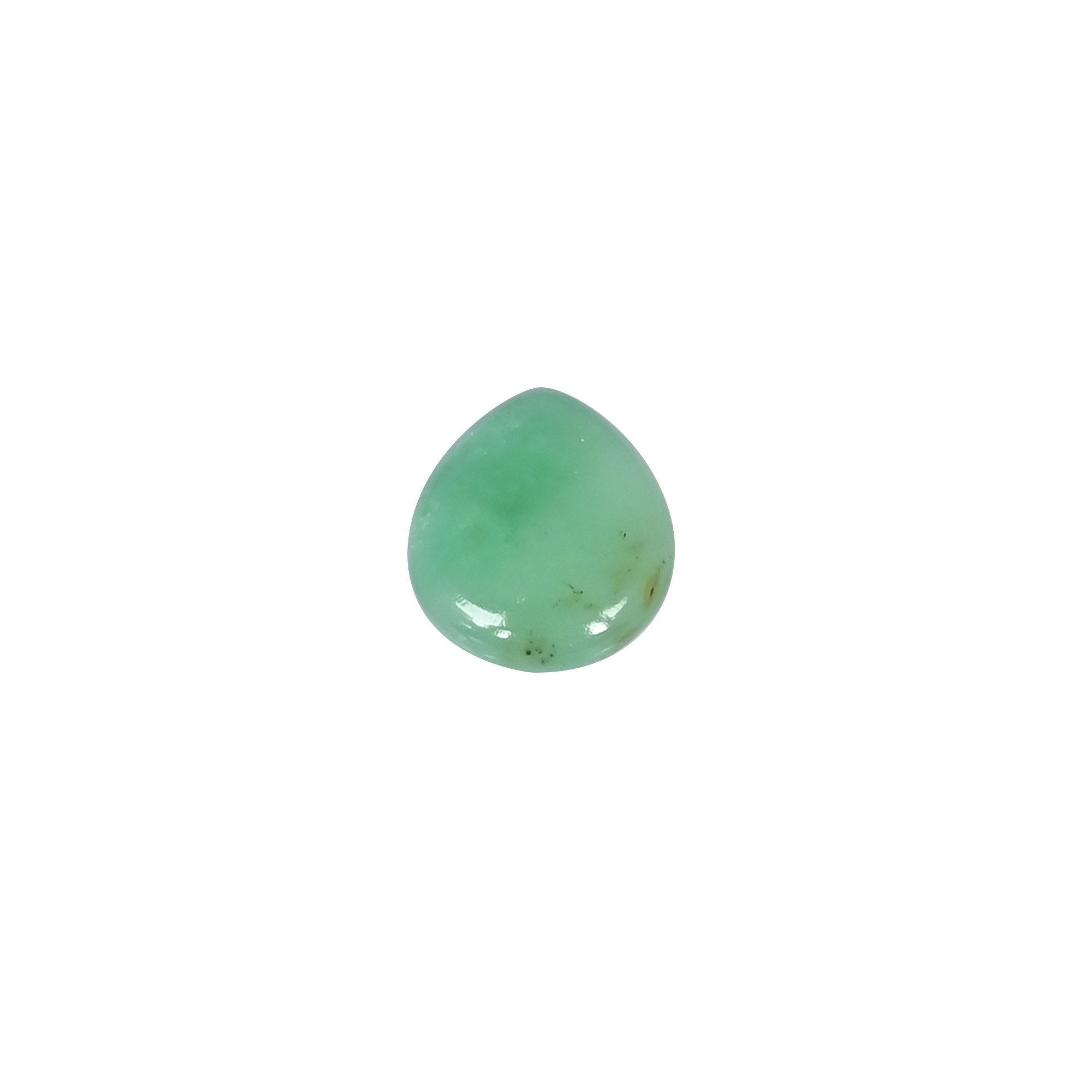 Chrysoprase 620 Carat 15x13mm Heart Shape Loose Gemstone