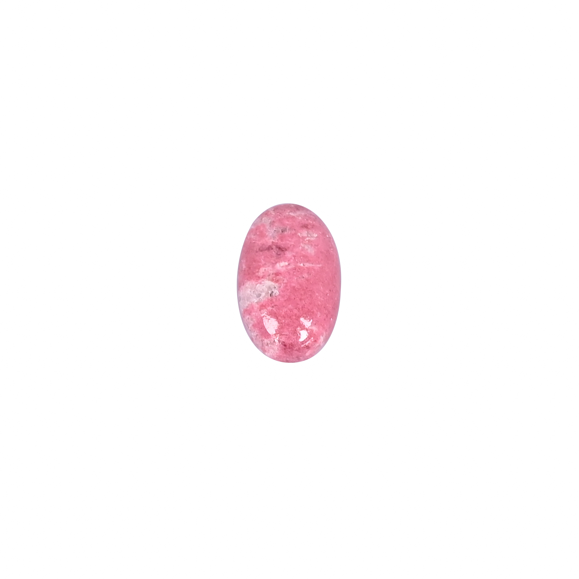 Natural Thulite 6 Carat 10x15mm Oval Shape Loose Gemstone