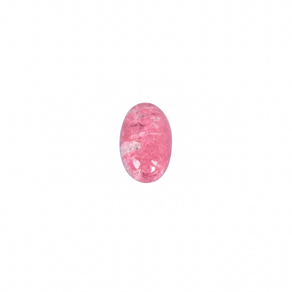 Image of Natural Thulite 6 Carat 10x15mm Oval Shape Loose Gemstone