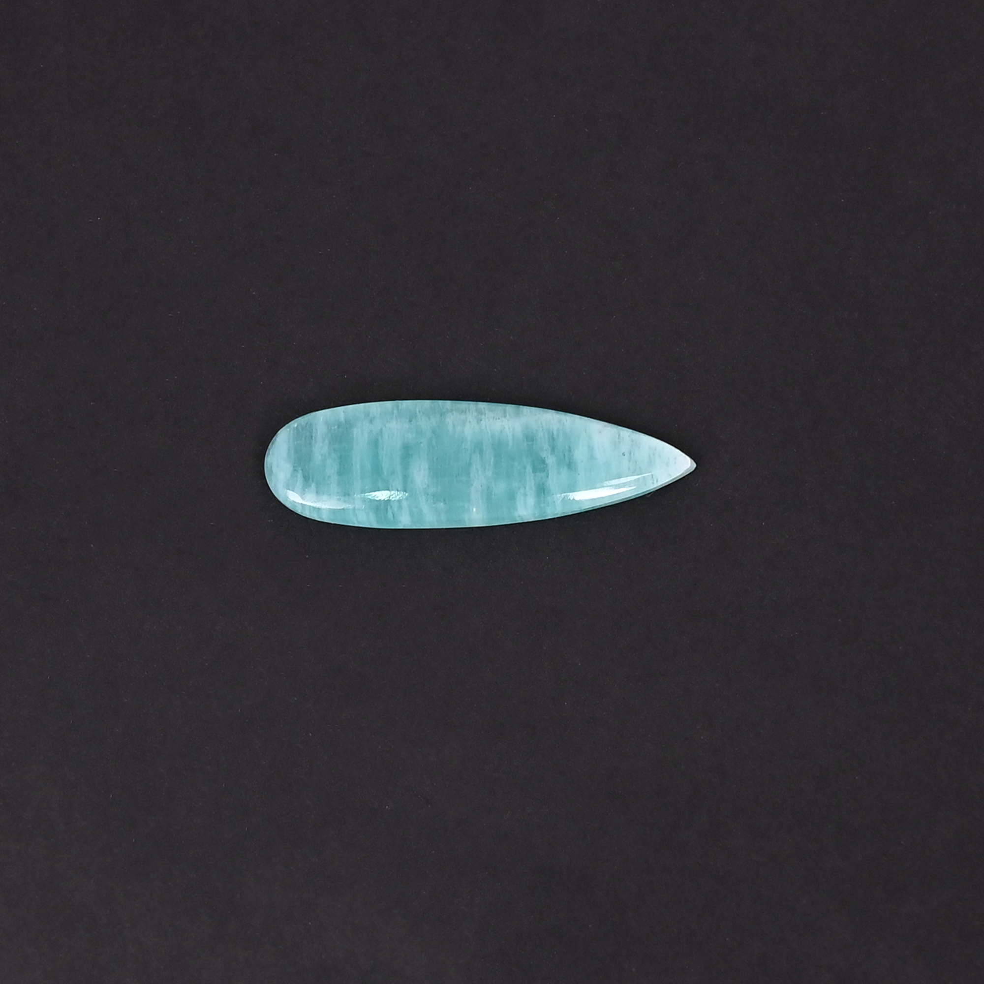 Amazonite Gemstone Pear Shape 520 Carat 27x8mm