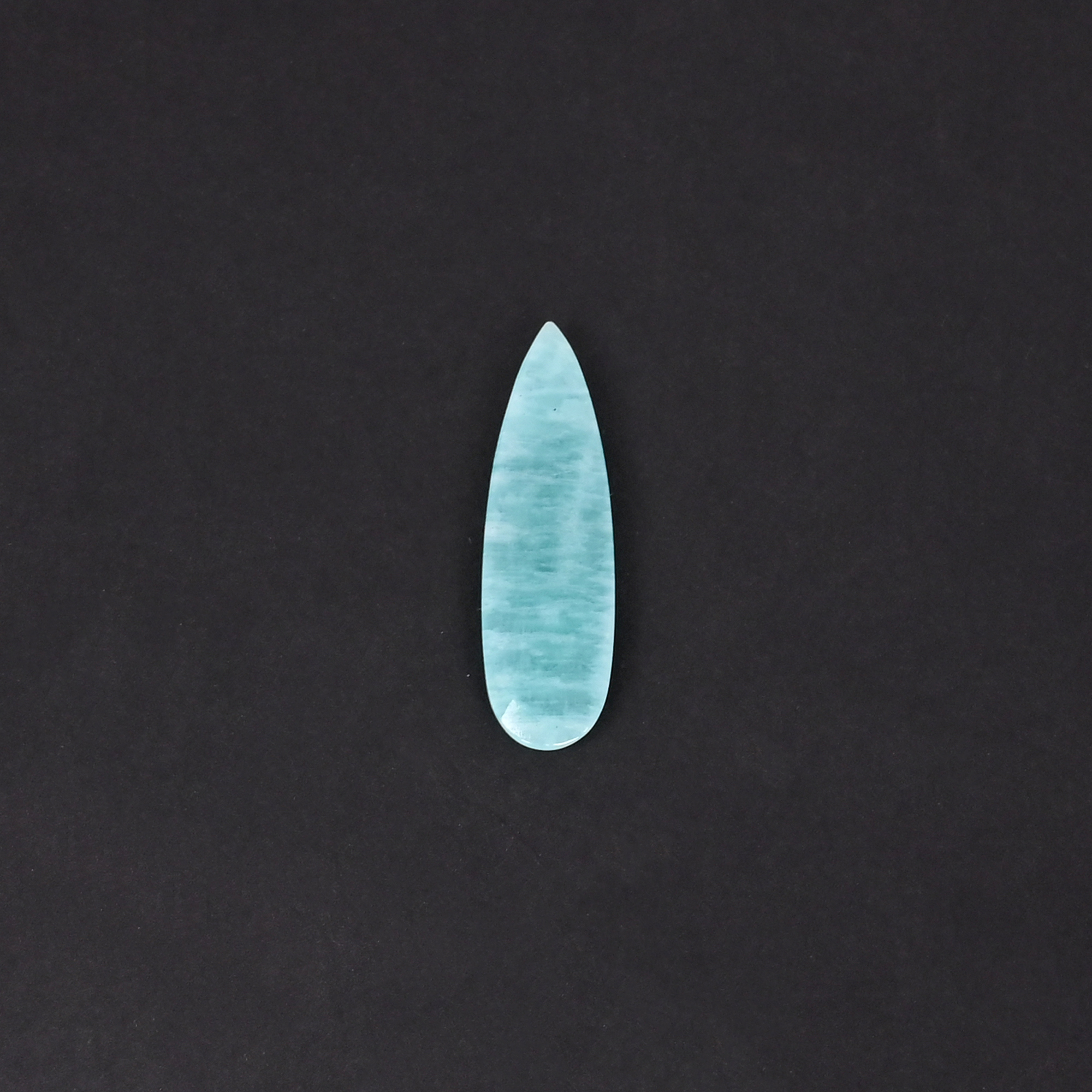 Amazonite Gemstone Pear Shape 520 Carat 27x8mm