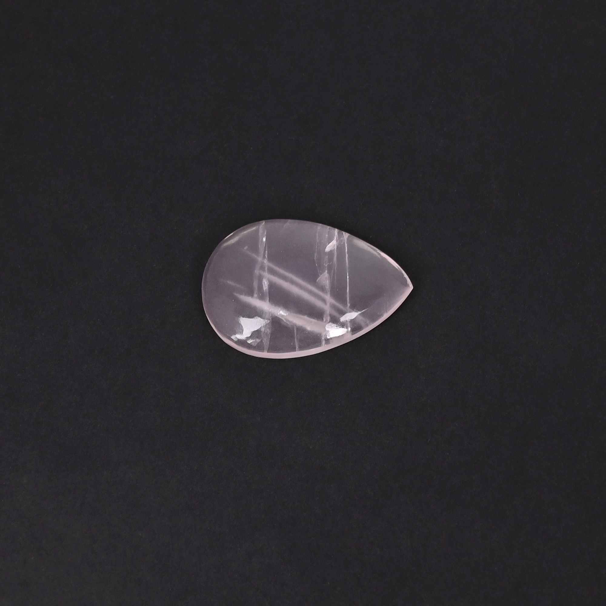 Natural Rose Quartz 1450 Carat 23x16mm Pear Shape Loose Gemstone