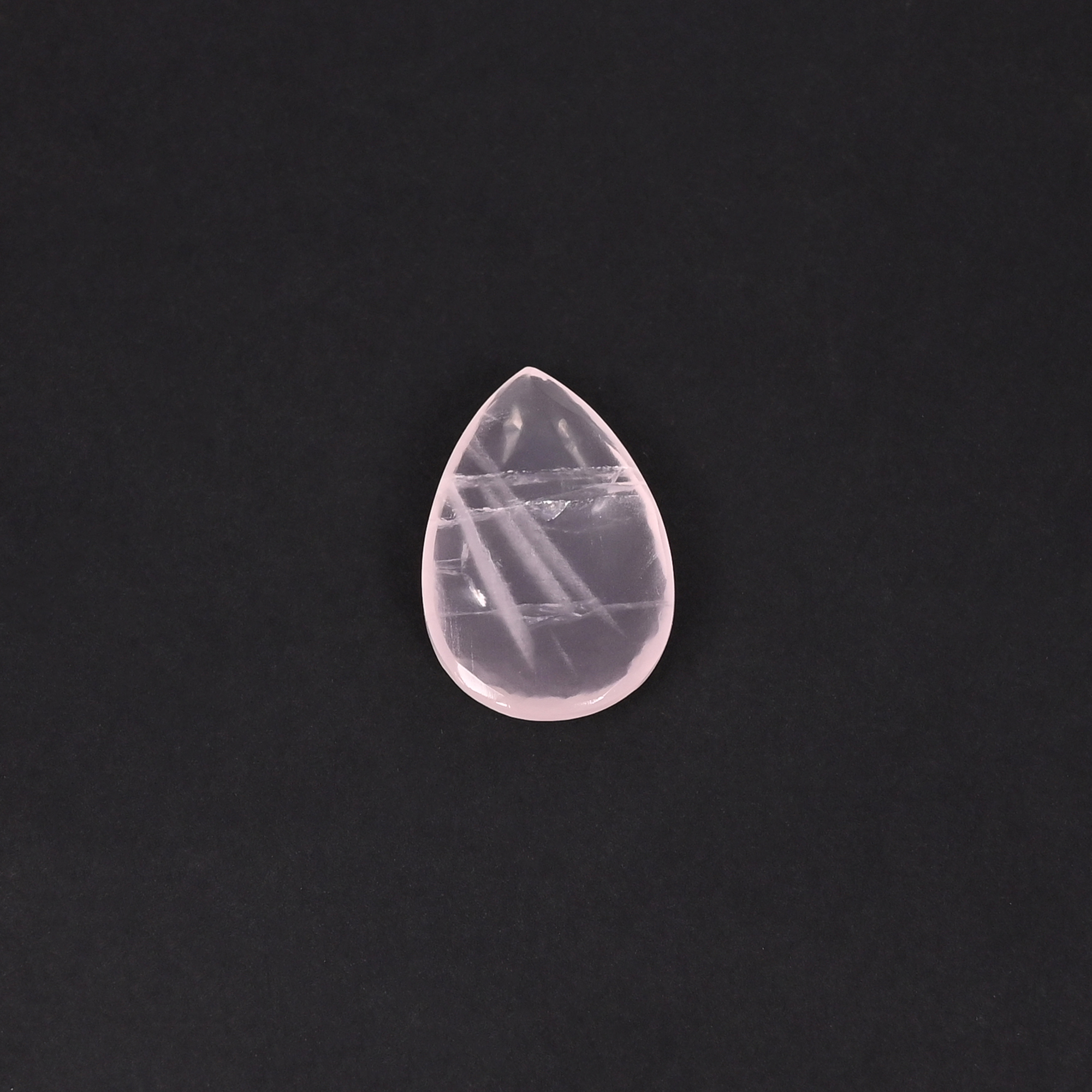 Natural Rose Quartz 1450 Carat 23x16mm Pear Shape Loose Gemstone