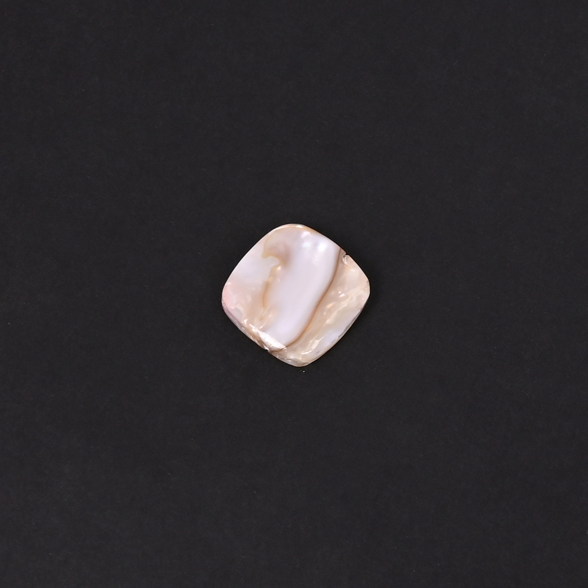 Natural Mother of Pearl 540 Carat 12mm Cushion Shape Loose Gemstone