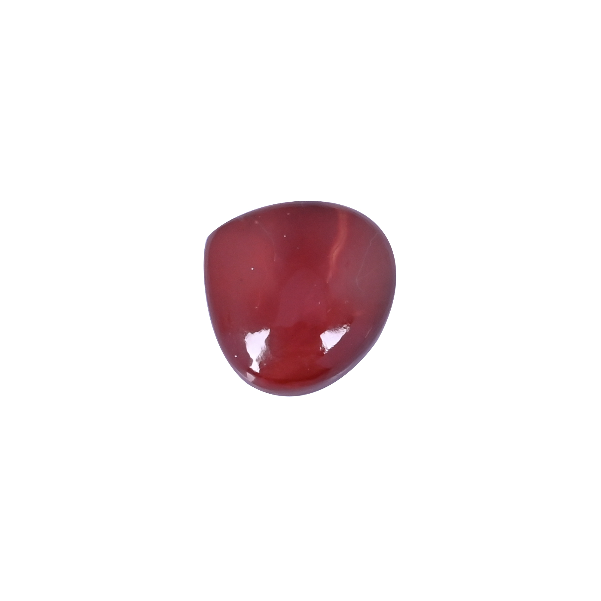 Red Jasper Loose Gemstone Heart Shape 1630 Carat 19mm