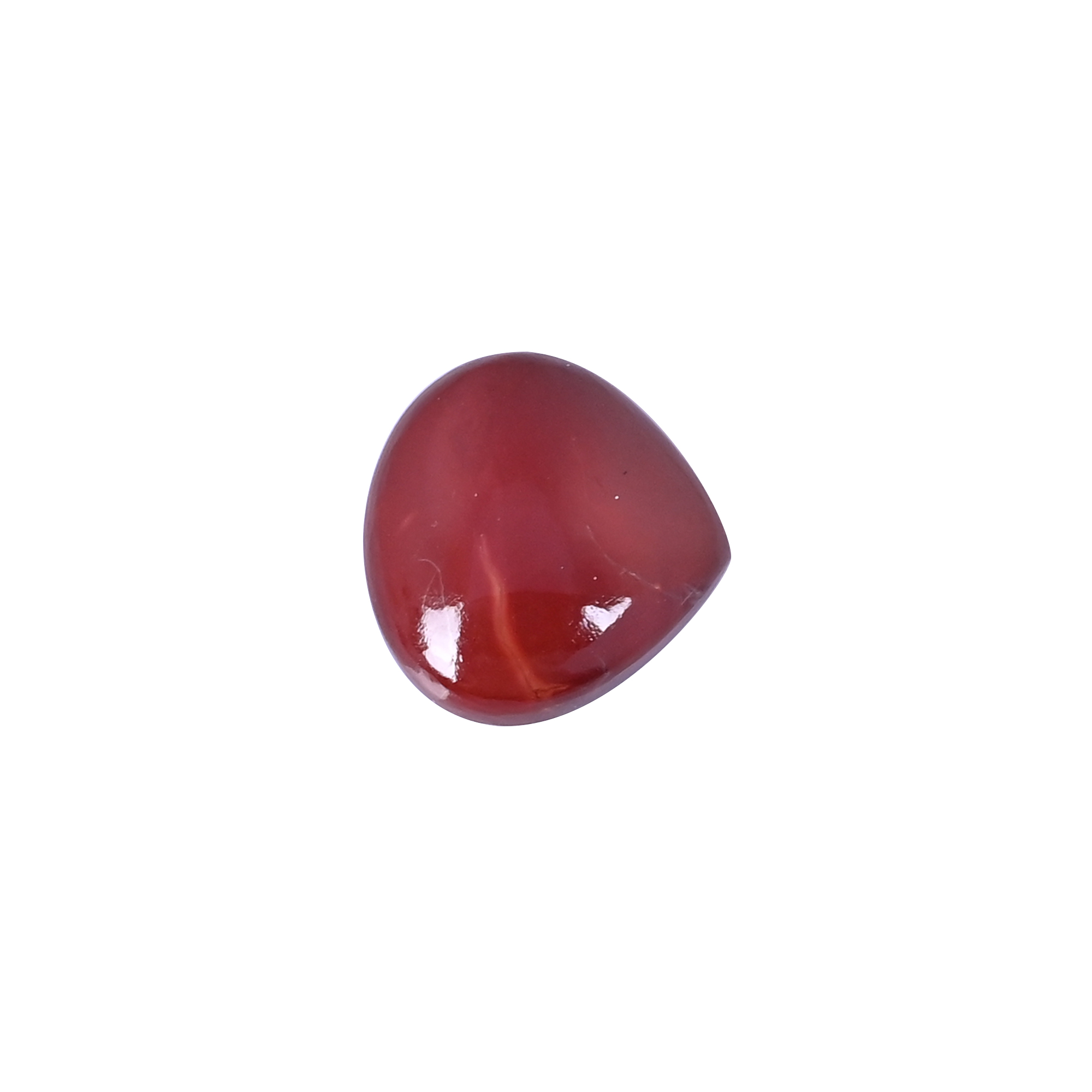 Red Jasper Loose Gemstone Heart Shape 1630 Carat 19mm