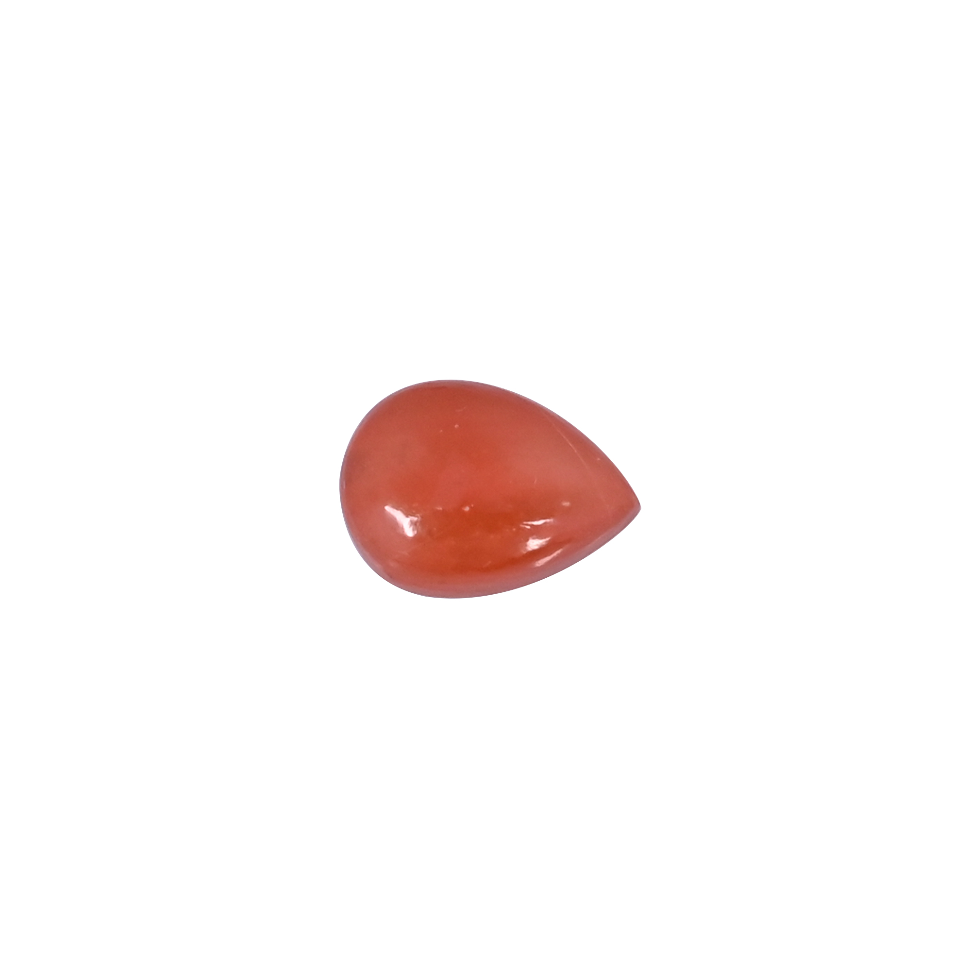 Red Jasper Loose Gemstone Pear Shape 11 Carat 18x13mm