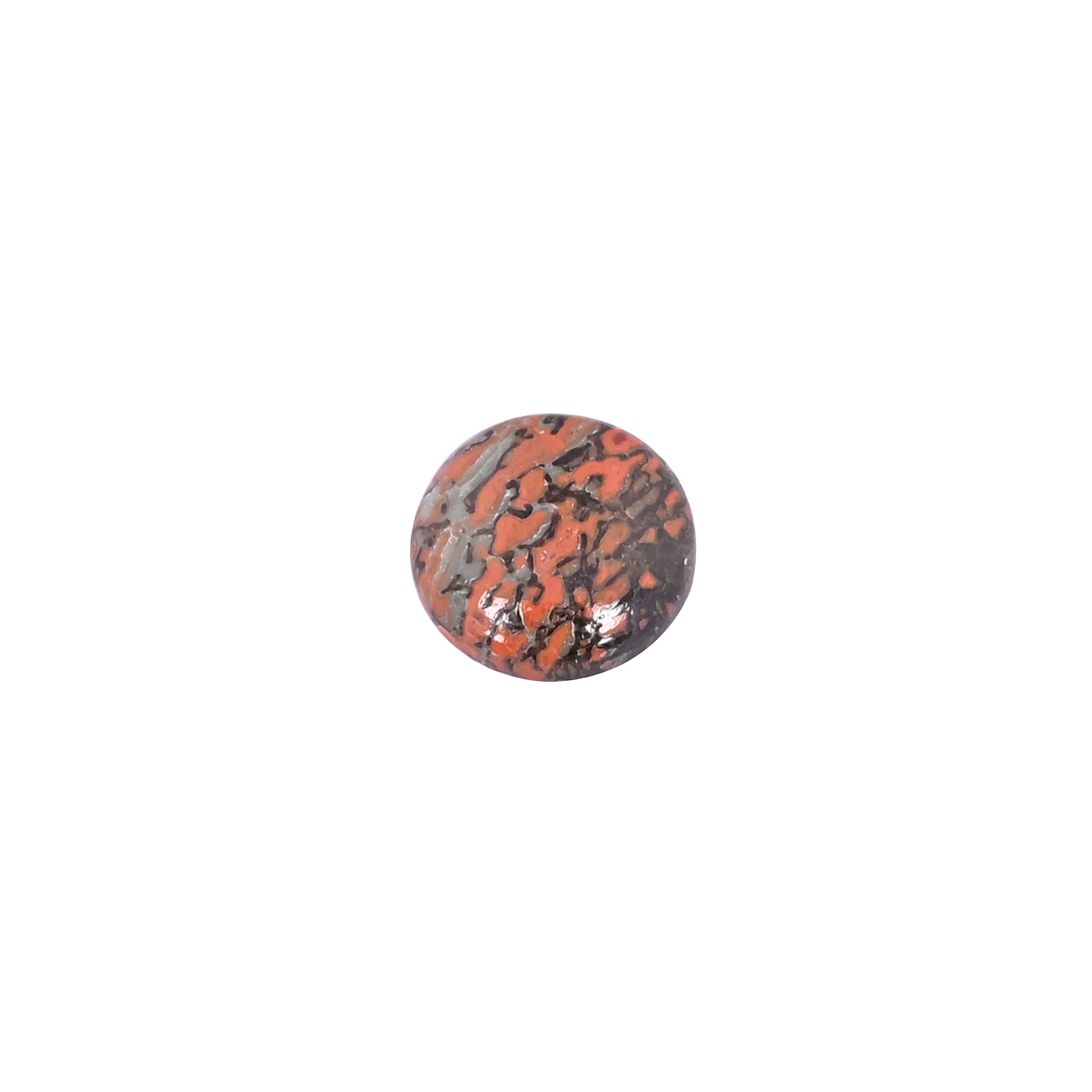 Dinosaur Bone 64 Carat 14mm Round Shape Loose Gemstone