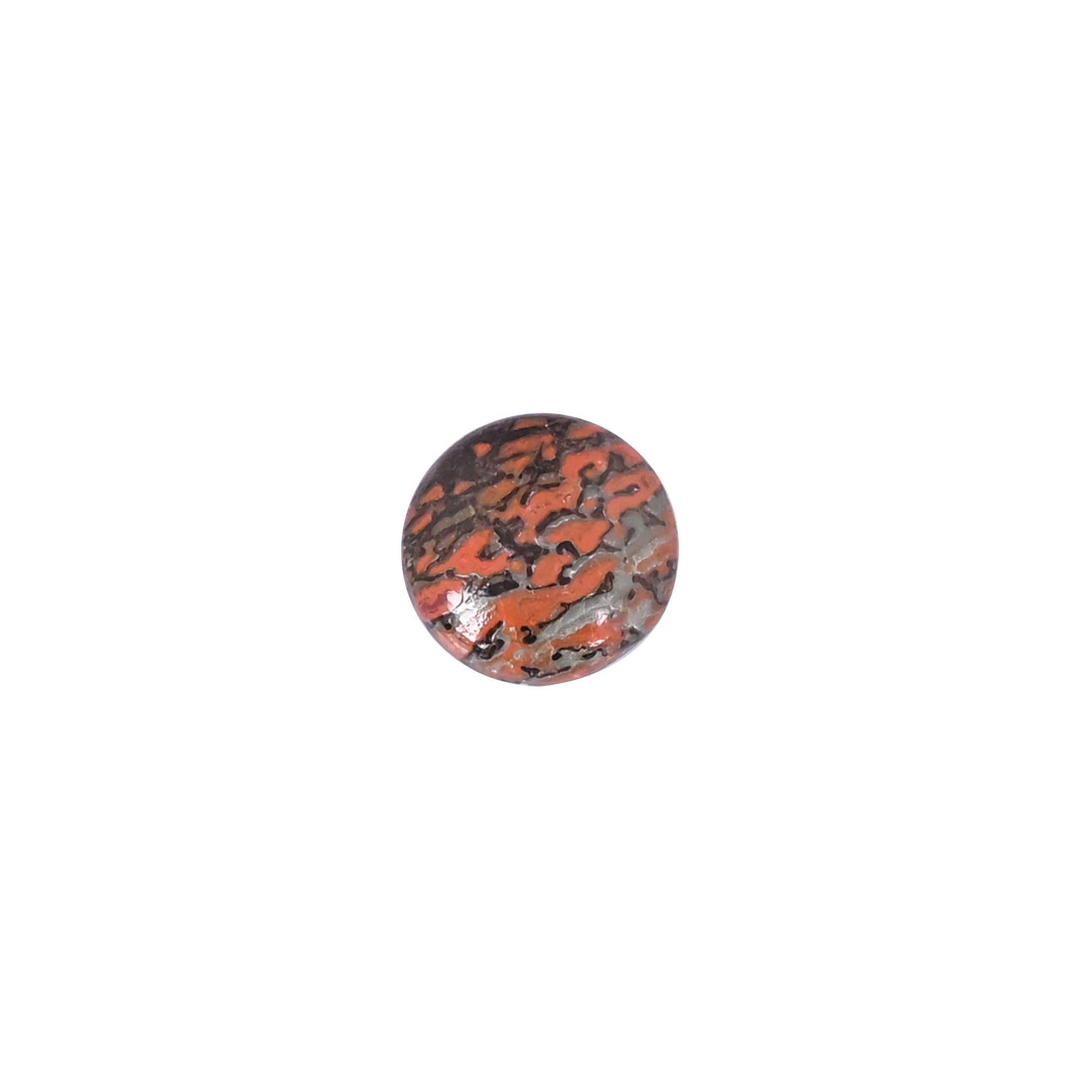 Dinosaur Bone 64 Carat 14mm Round Shape Loose Gemstone