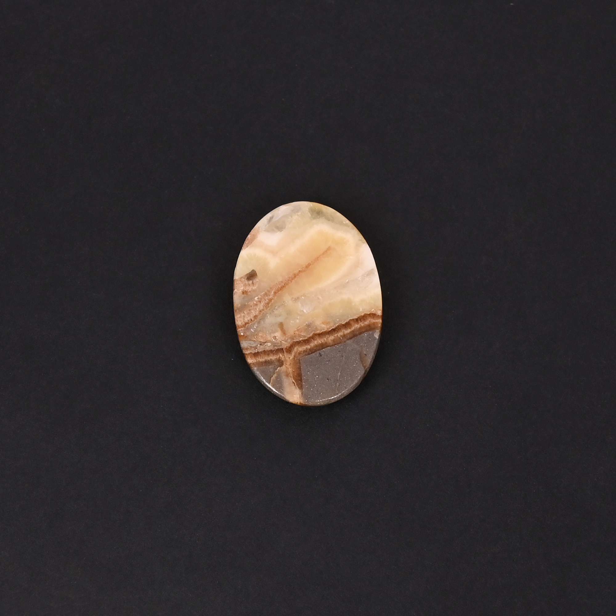 Natural Septarian Jasper Oval Shape 24x16mm 155 Carat