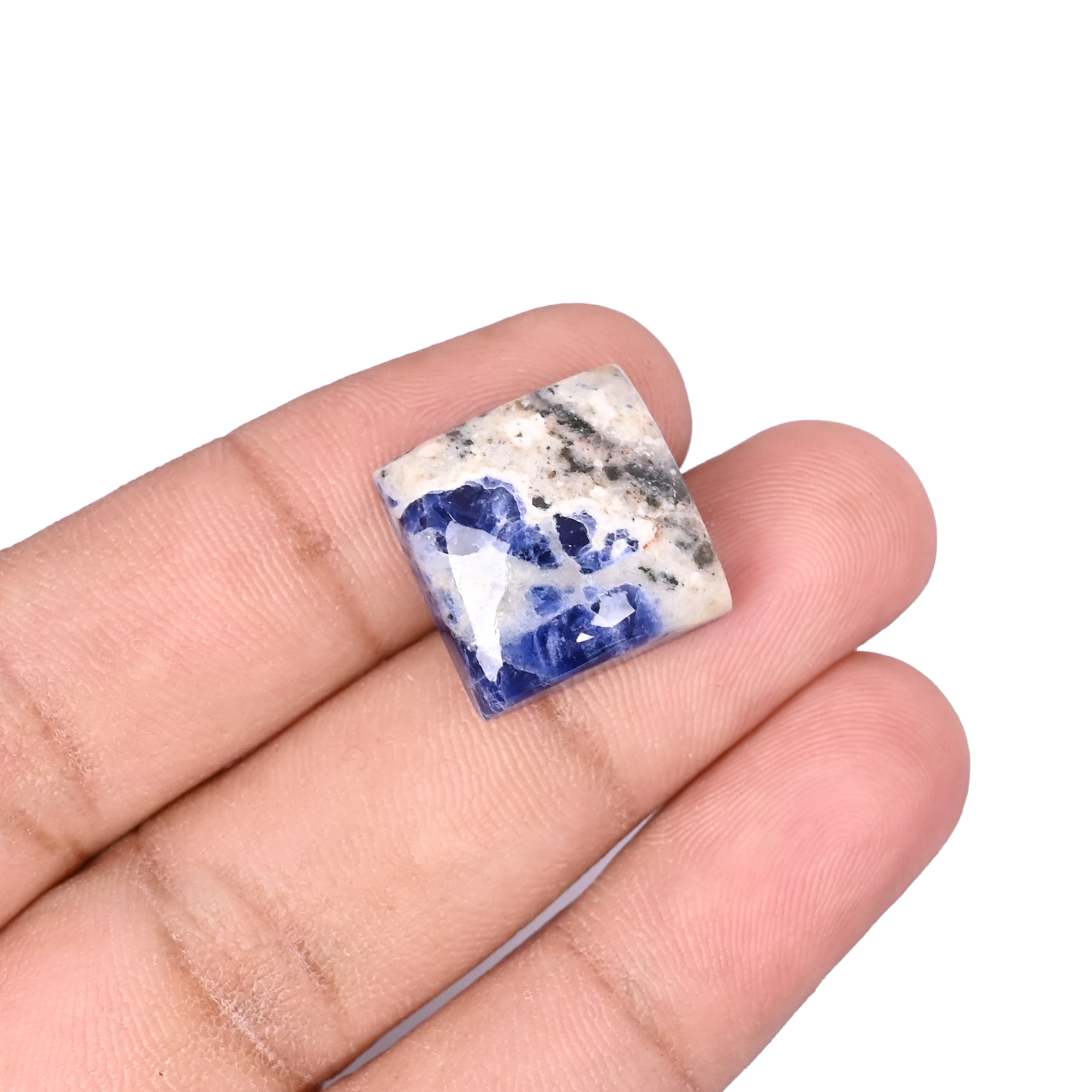 Natural Tiffany Jasper 20 Carat  16mm Square Shape Loose Gemstone
