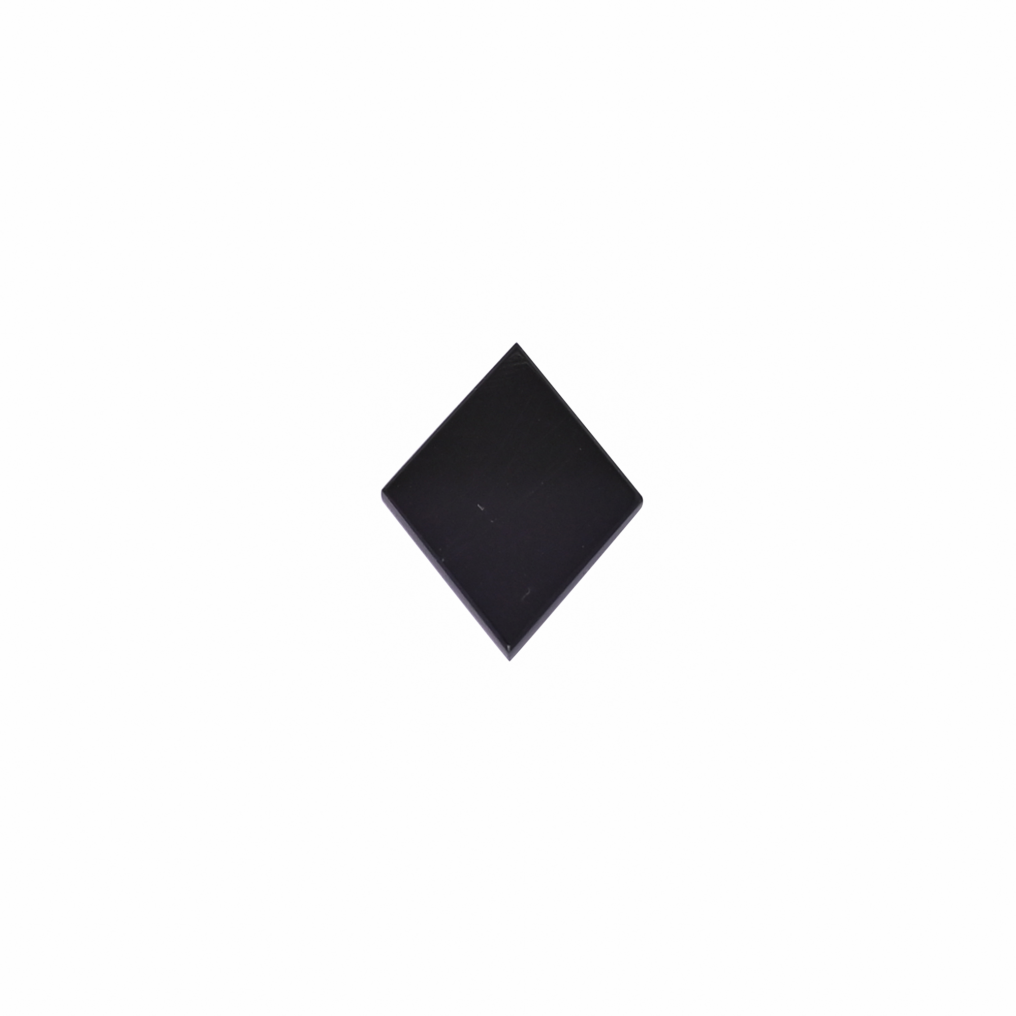 Black Onyx Fancy Shape Kite Slice 20x15mm 47 Cts