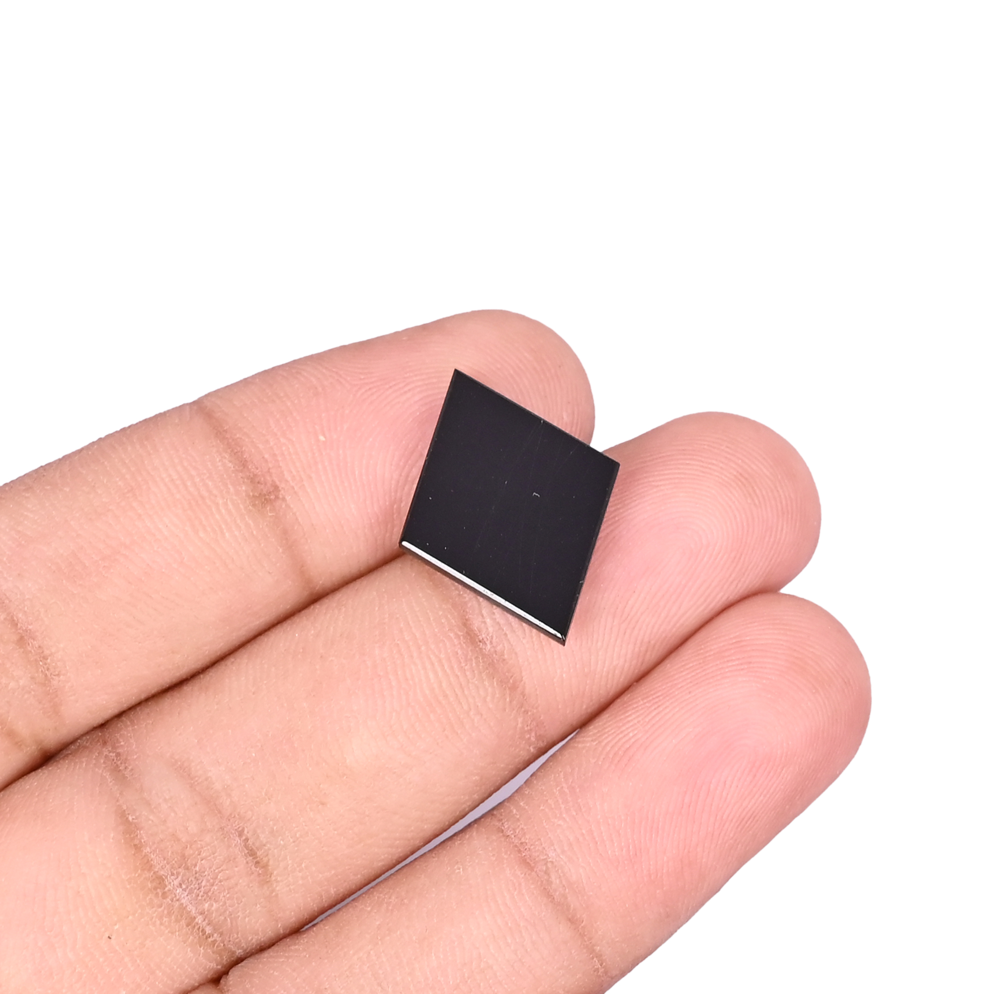 Black Onyx Fancy Shape Kite Slice 20x15mm 47 Cts