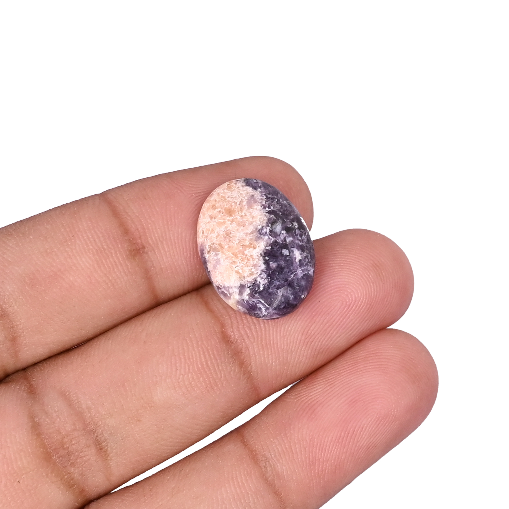 Natural Tiffany Jasper 107cts  14x19mm Oval Shape Loose Gemstone