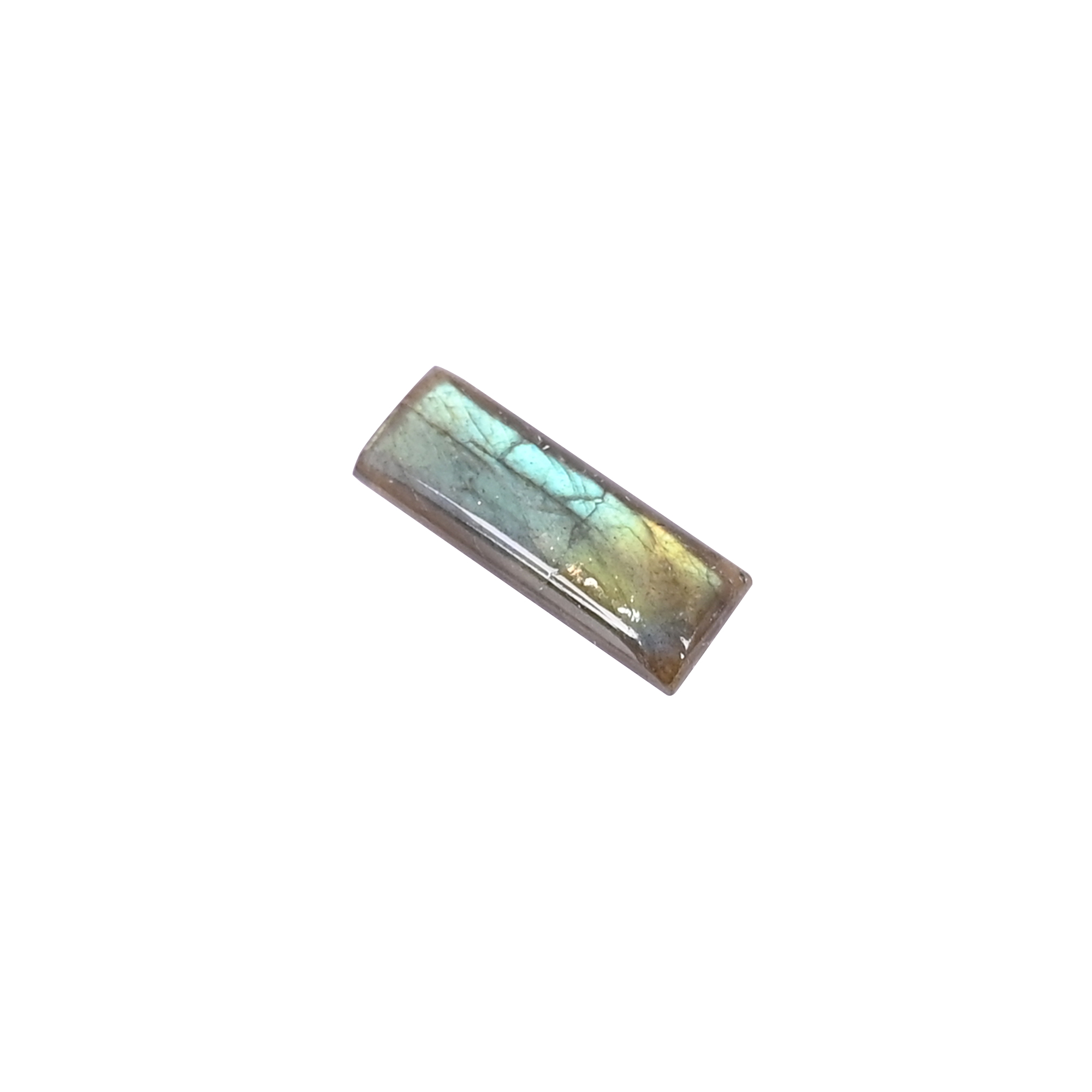 Labradorite Loose Gemstone Baguette Shape 540 Carat 19X7mm