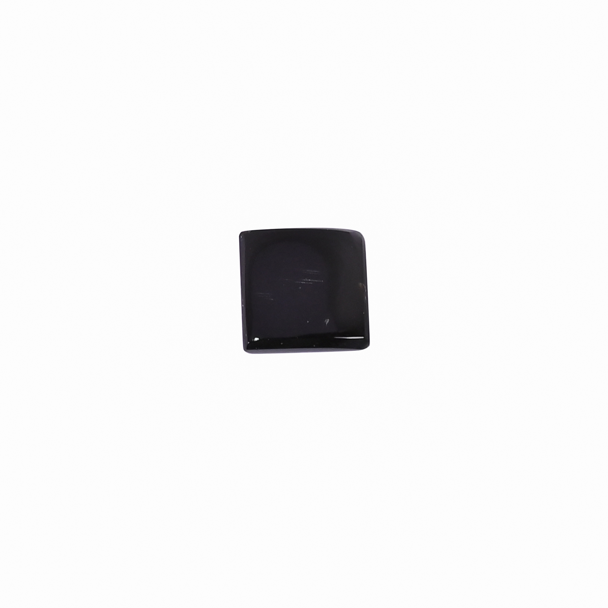 Natural Black Onyx  4Carat  11X9mm Rectangle Shape Loose Gemstone