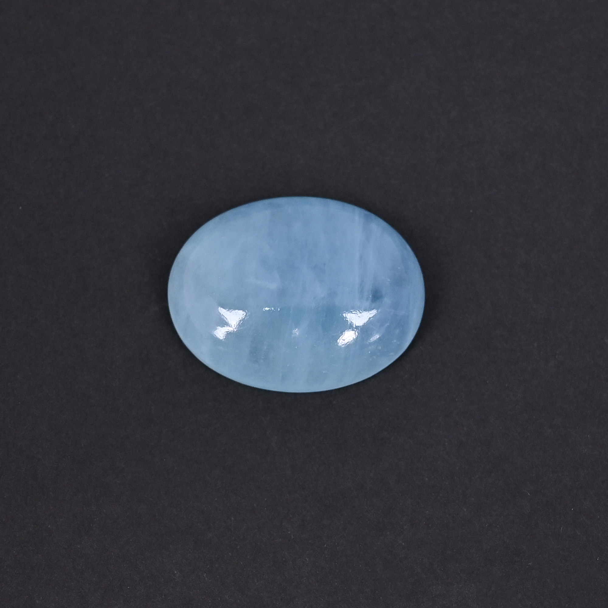 Natural Aquamarine 341 Carat 26x20mm Oval Shape Loose Gemstone