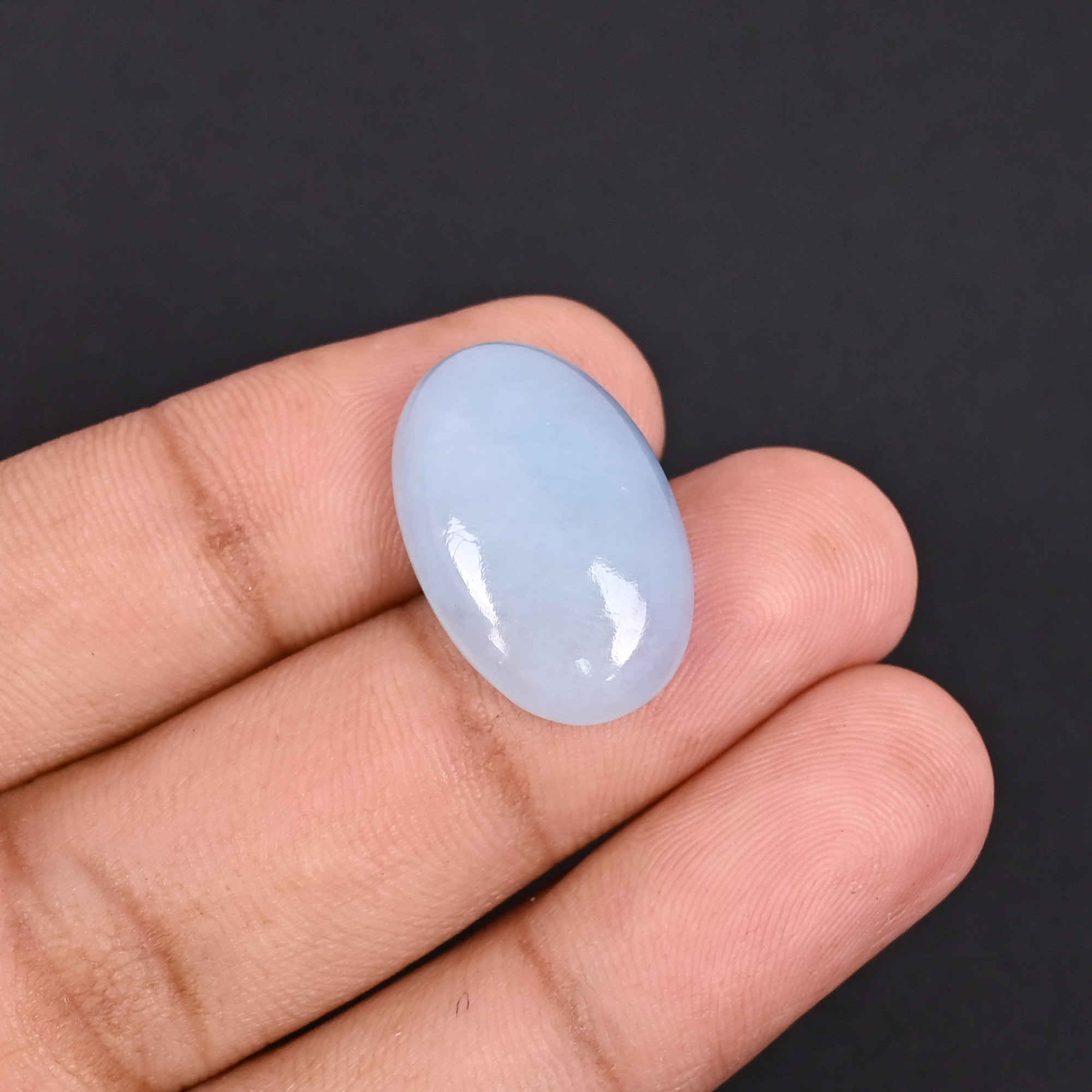 Natural Aquamarine 15 Carat 22x14mm Oval Shape Loose Gemstone