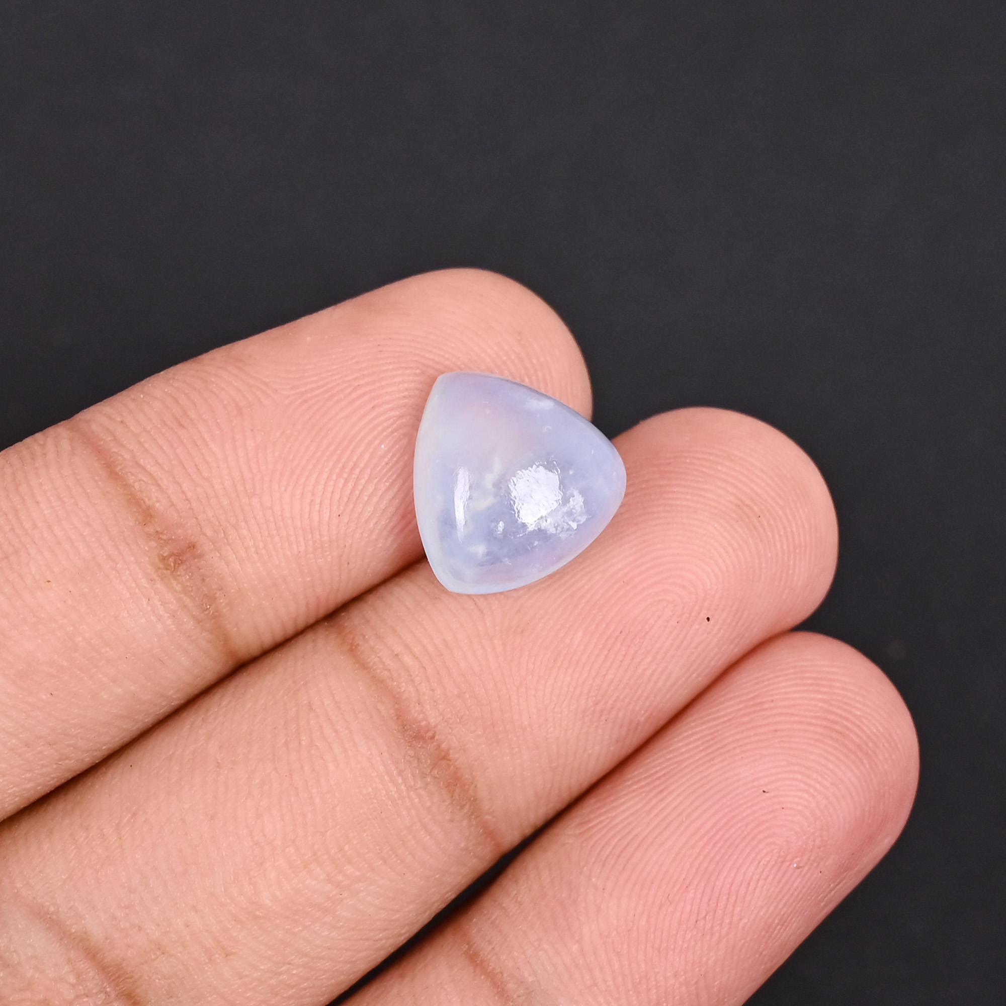 Natural Aquamarine 50 Carat 12x11mm Trillion Shape Loose Gemstone