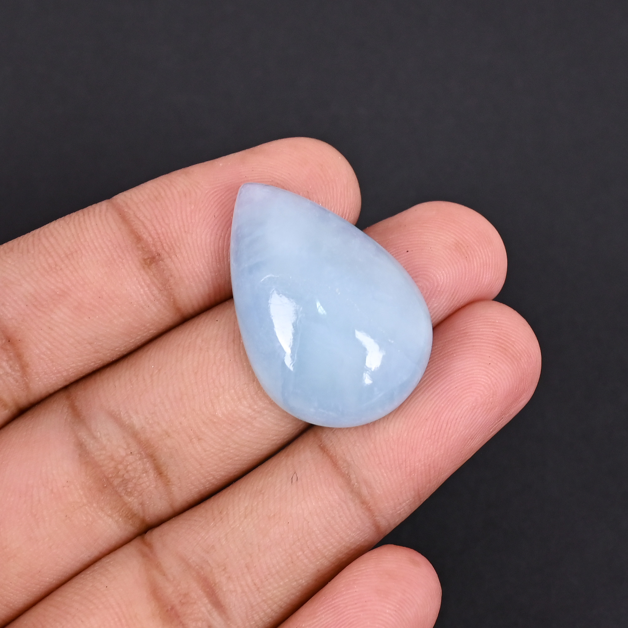 Natural Aquamarine 359 Carat 30x20mm Pear Shape Loose Gemstone