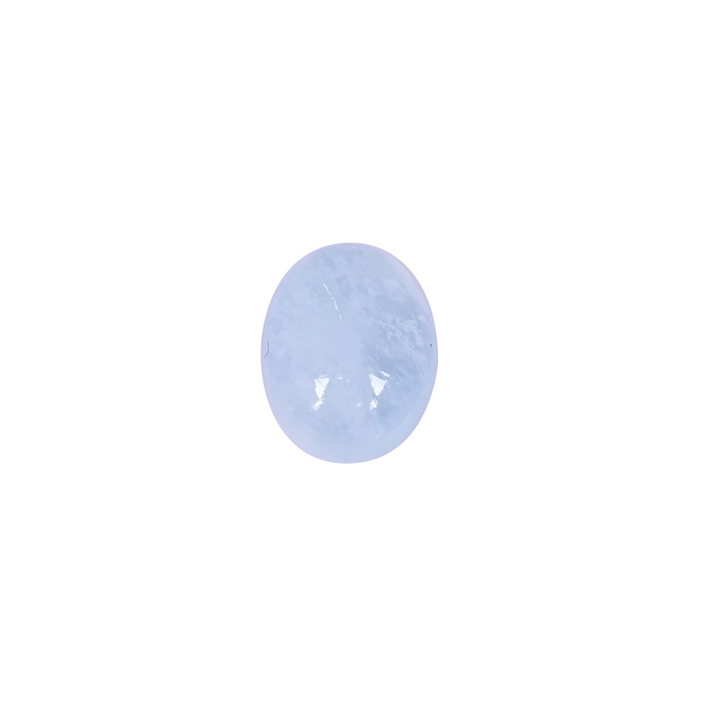 Image of Natural Aquamarine 3.4 Carat 10x8mm Oval Shape Loose Gemstone