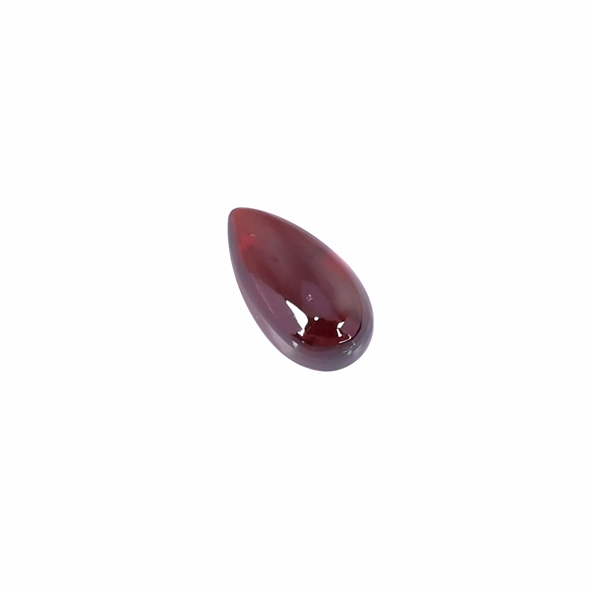 Natural Hyderabadi Garnet 29 Carat 11x6mm Pear Shape Loose Gemstone